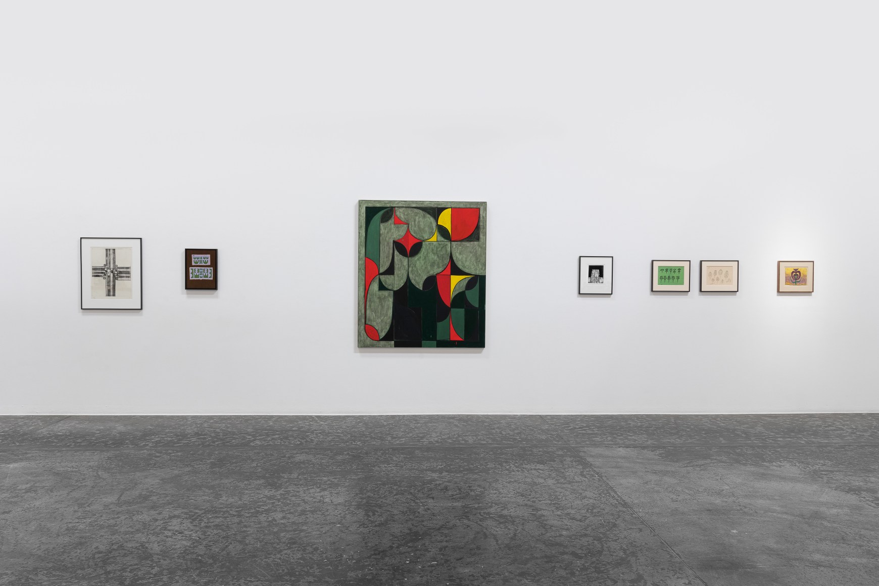 Installation view at Green Art Gallery, Dubai, 2020