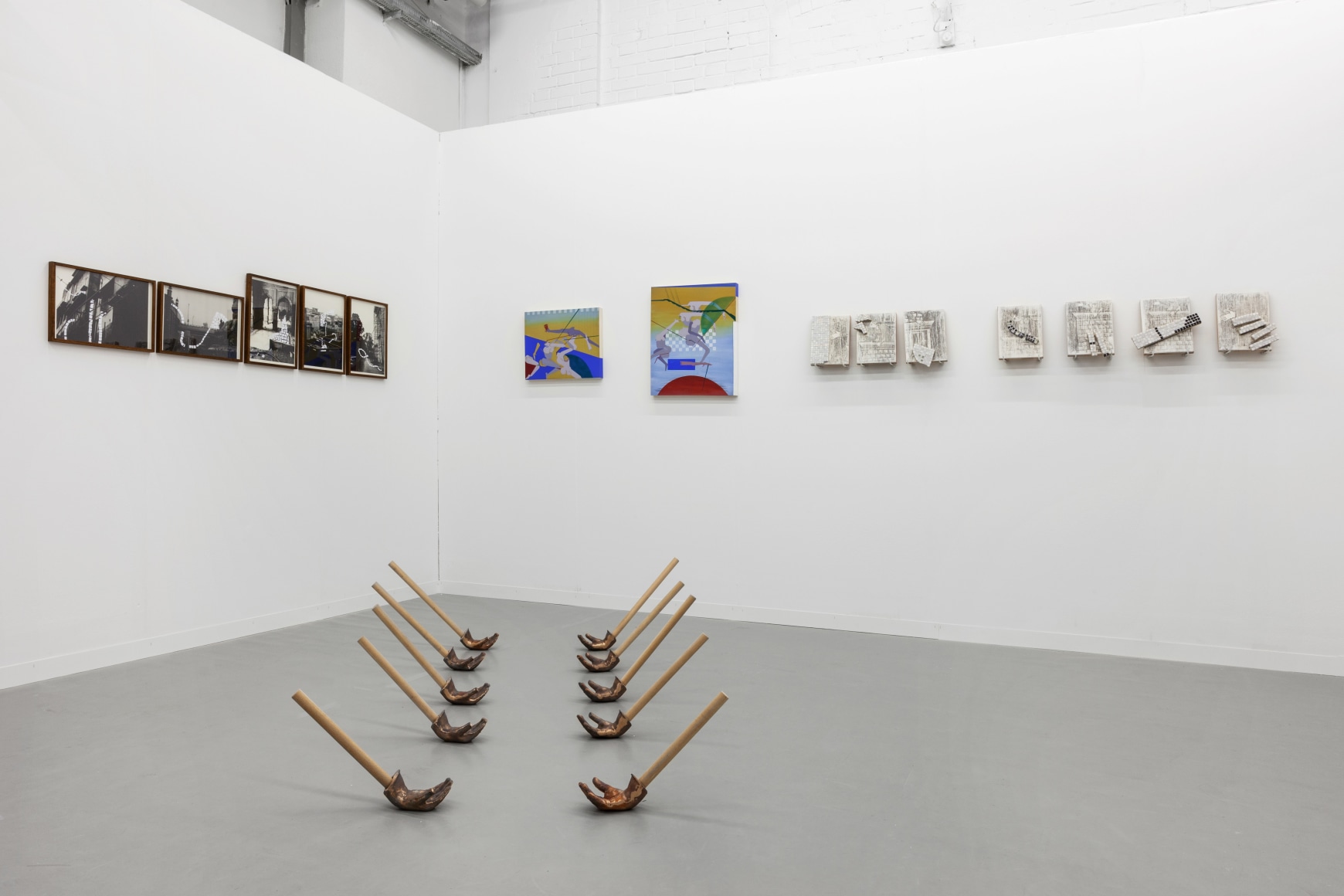 Installation view of Green Art Gallery, Dubai at LISTE,&nbsp;2018