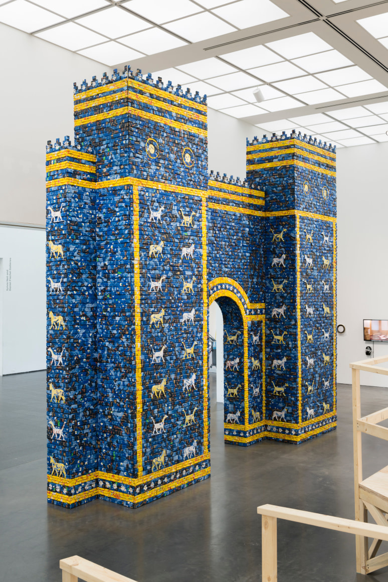 Michael Rakowitz,&nbsp;Backstroke of the West, Installation view at Museum of Contemporary Art, Chicago, 2017