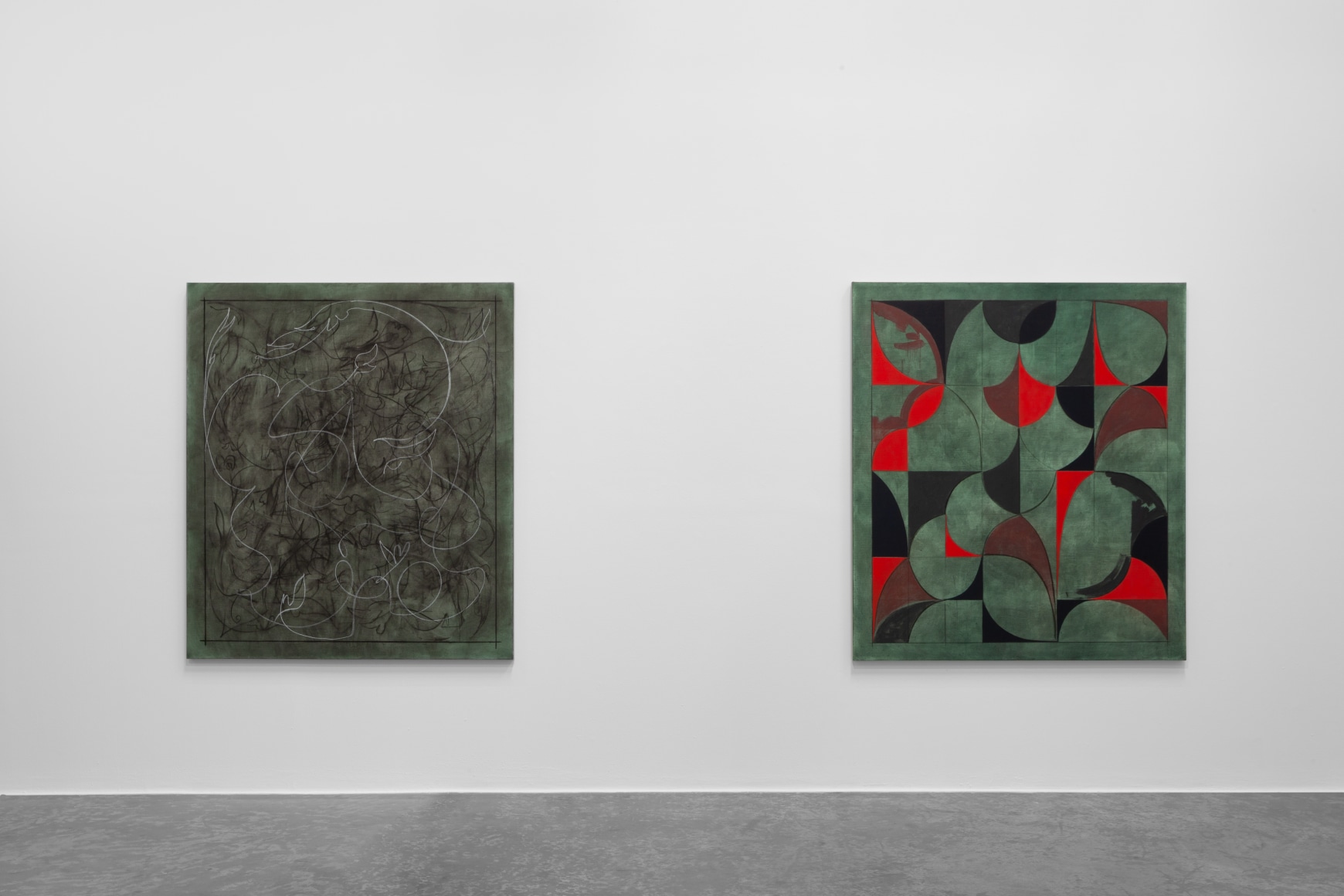 Arabesque,&nbsp;Kamrooz Aram, Installation view at Green Art Gallery, Dubai, 2019