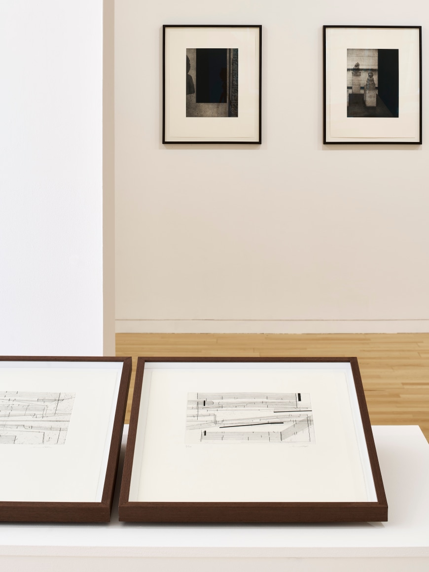 The Weight of Air and Memory, Seher Shah, Installation view at&nbsp;Glasgow Print Studio, Glasgow, Scotland, 2023