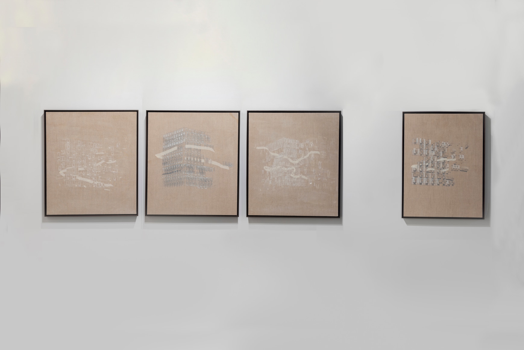 Installation view of Green Art Gallery at Abu Dhabi Art 2023