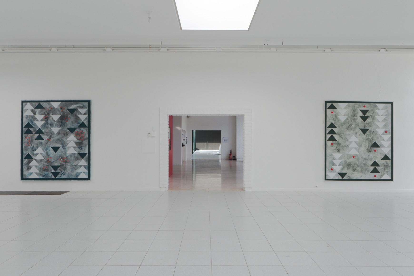 Ornament for Indifferent Architecture,&nbsp;Kamrooz Aram, Installation view at&nbsp;Museum Dhondt-Dhaenens, Deurle, Belgium,&nbsp;2017