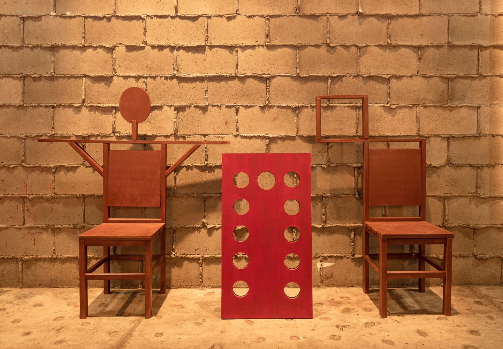 Ana Mazzei,&nbsp;Drama O&#039;Rama,&nbsp;Installation view at Sesc Pompeia, Sao Paulo, Brazil, 2019