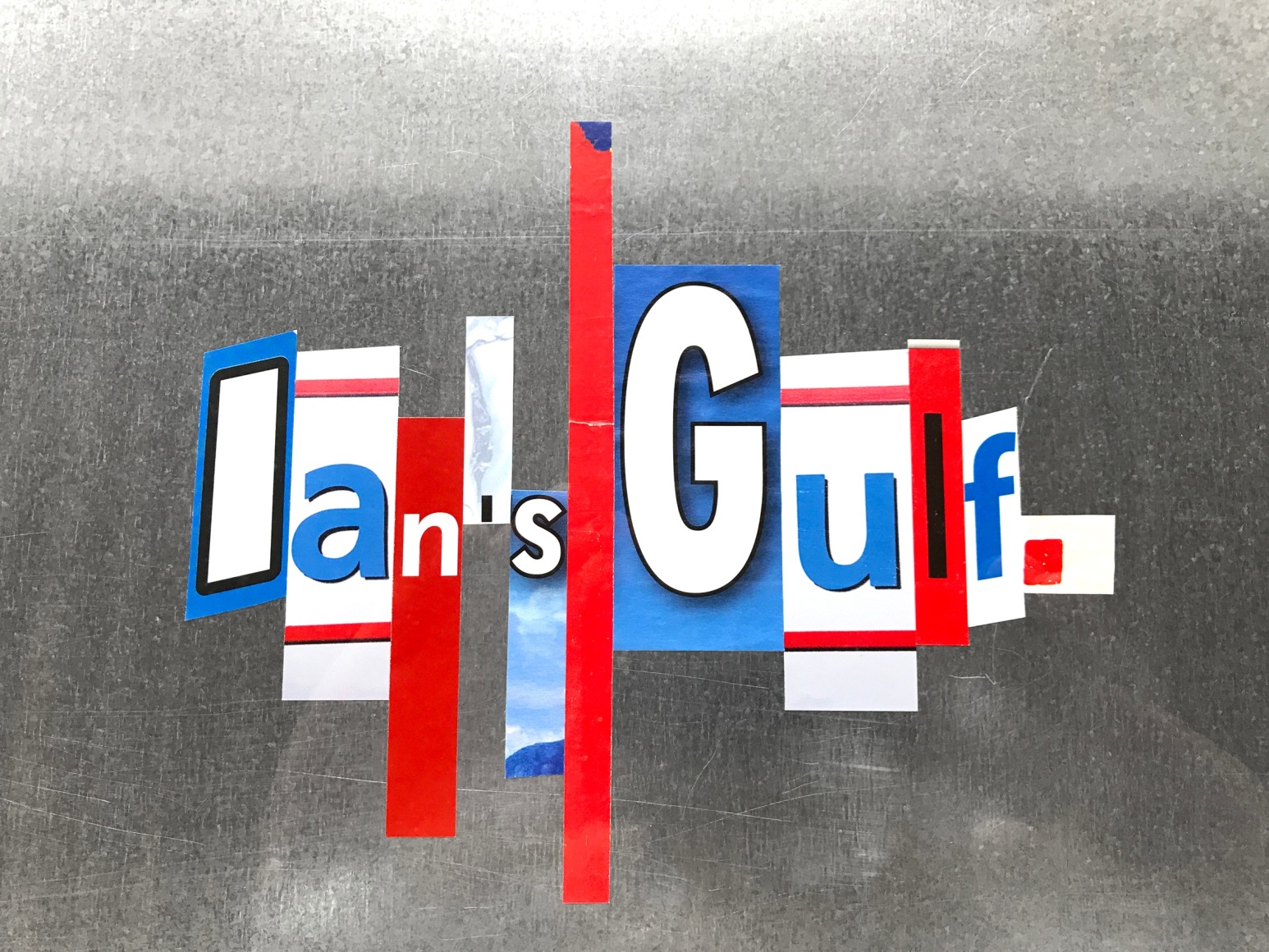 Alessandro Balteo-Yazbeck, Ian&#039;s Gulf (collage version I), 2018, From the series All the Lands from Sunrise to Sunset