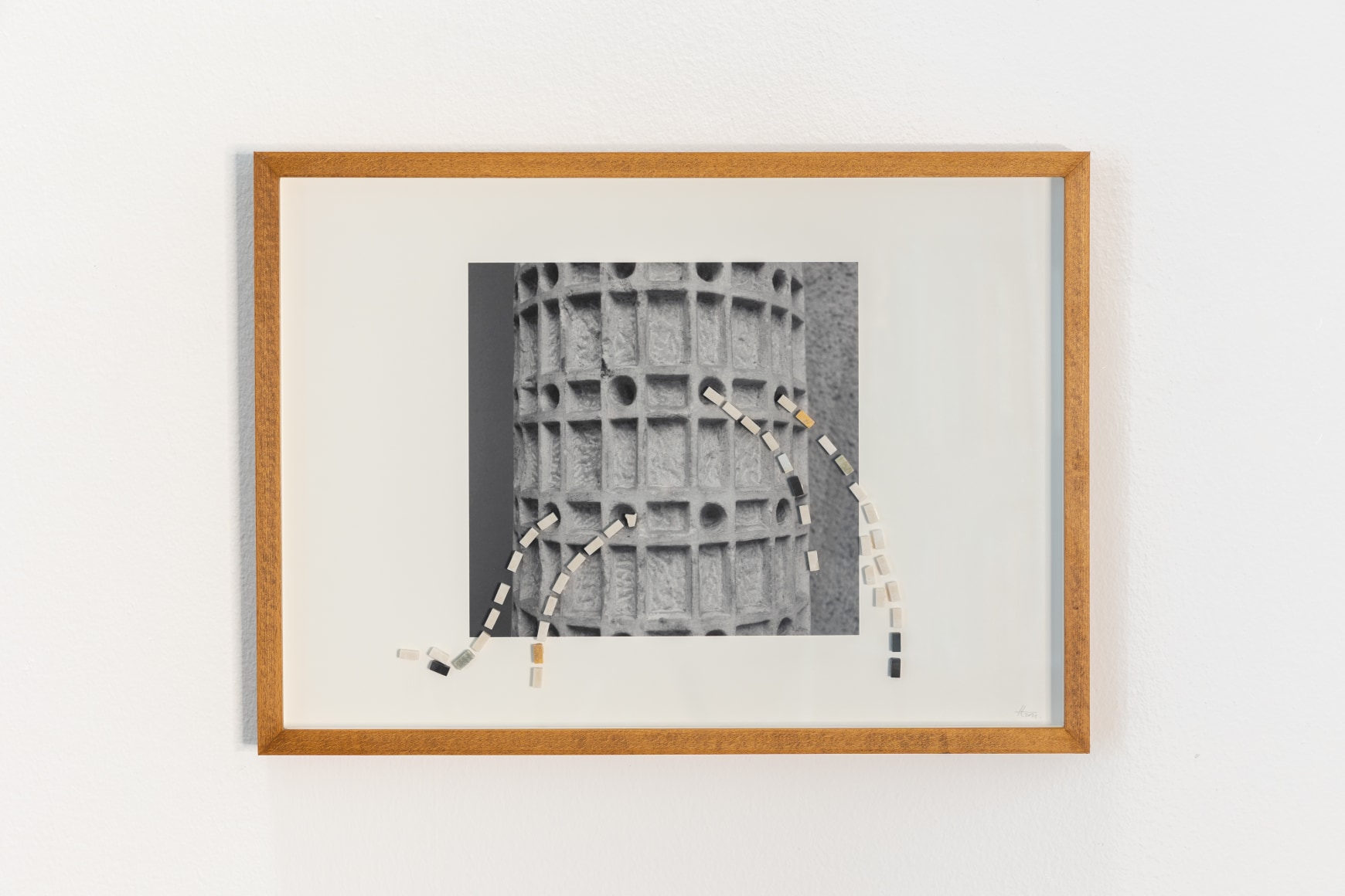 Hera Büyüktaşciyan,&nbsp;Icons for Hidden Stones, 2021, Archival photo print, marble mosaic, 29.7 x 42 cm