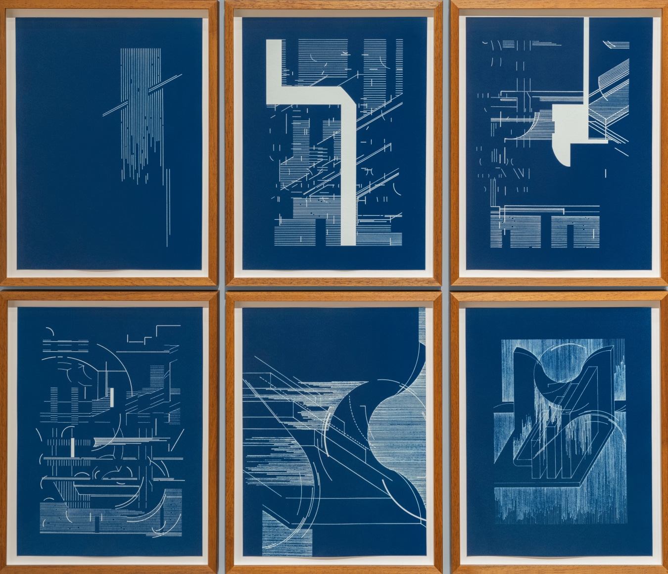 Seher Shah annd Randhir Singh, Studies in Form, Flatlands Blueprints (detail), 2018