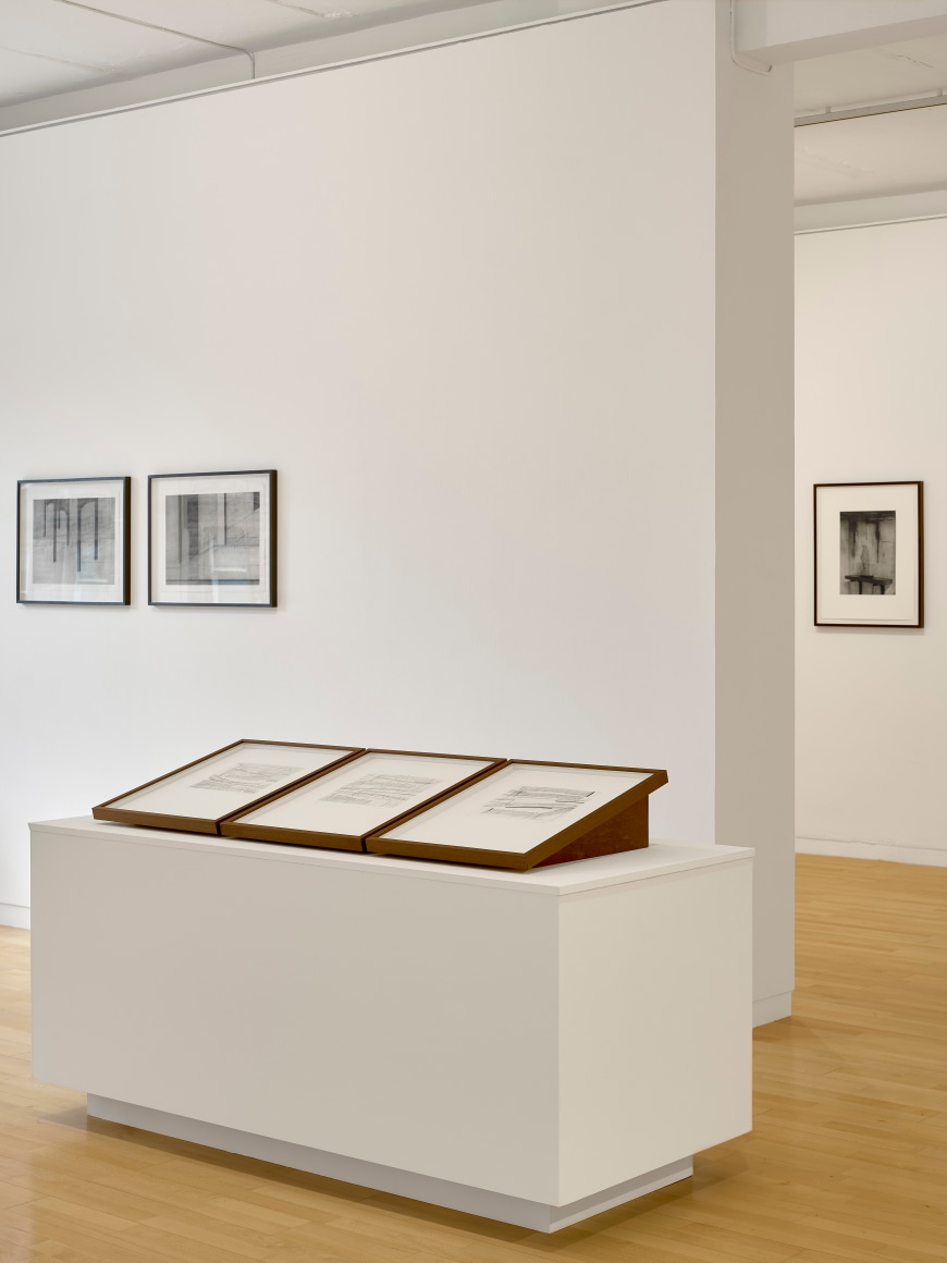 The Weight of Air and Memory, Seher Shah, Installation view at&nbsp;Glasgow Print Studio, Glasgow, Scotland, 2023