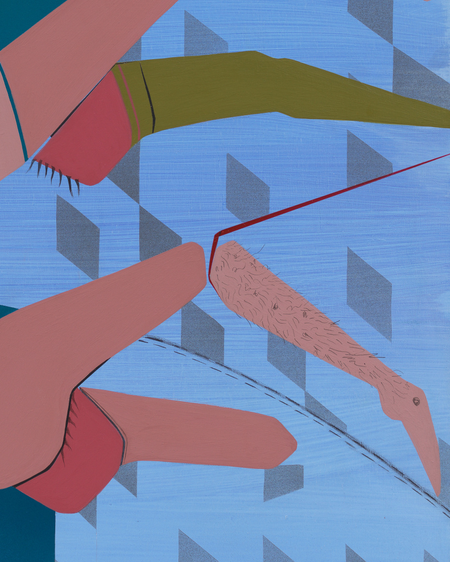 Maryam Hoseini,&nbsp;Secrets Between Her and Her Shadow 3 (detail), 2019