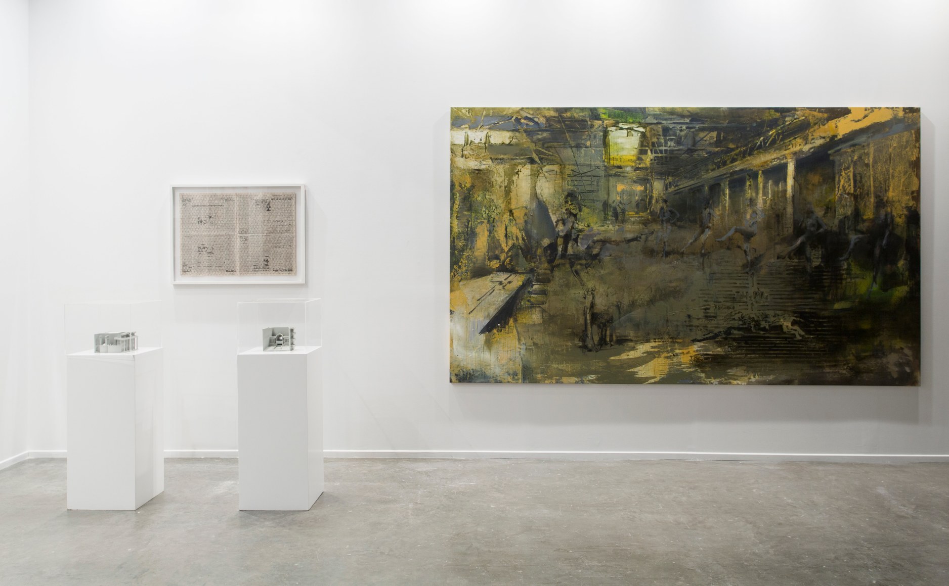 Installation view of&nbsp;Green Art Gallery, Dubai&nbsp;at Art Dubai, 2014
