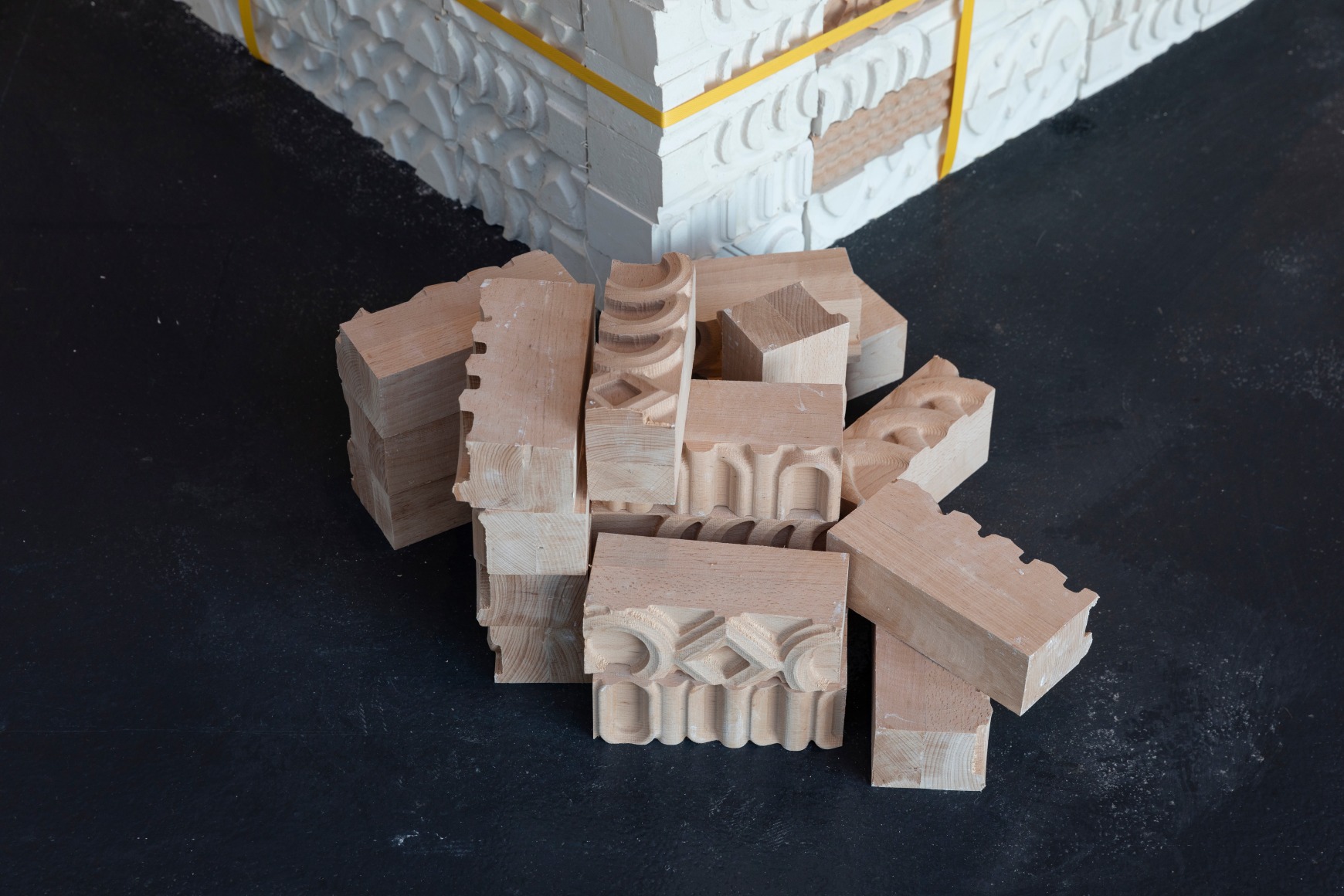 Asma Belhamar, Mother Mould (detail), 2023