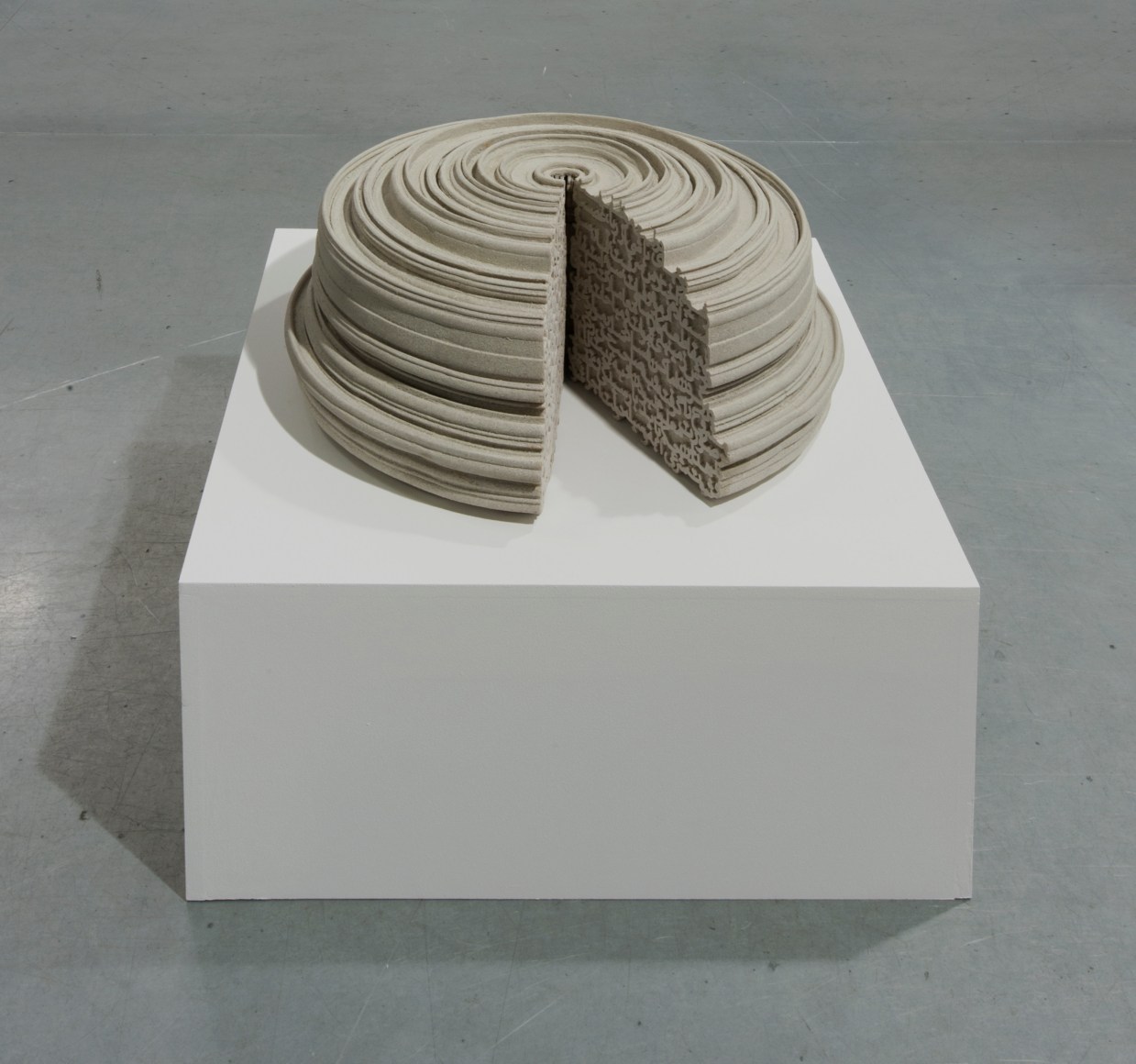 Nazgol Ansarinia, Article 49, Pillars, 2014, Cast resin and paint, 40 x 40 x 20 cm, Ed. of 3