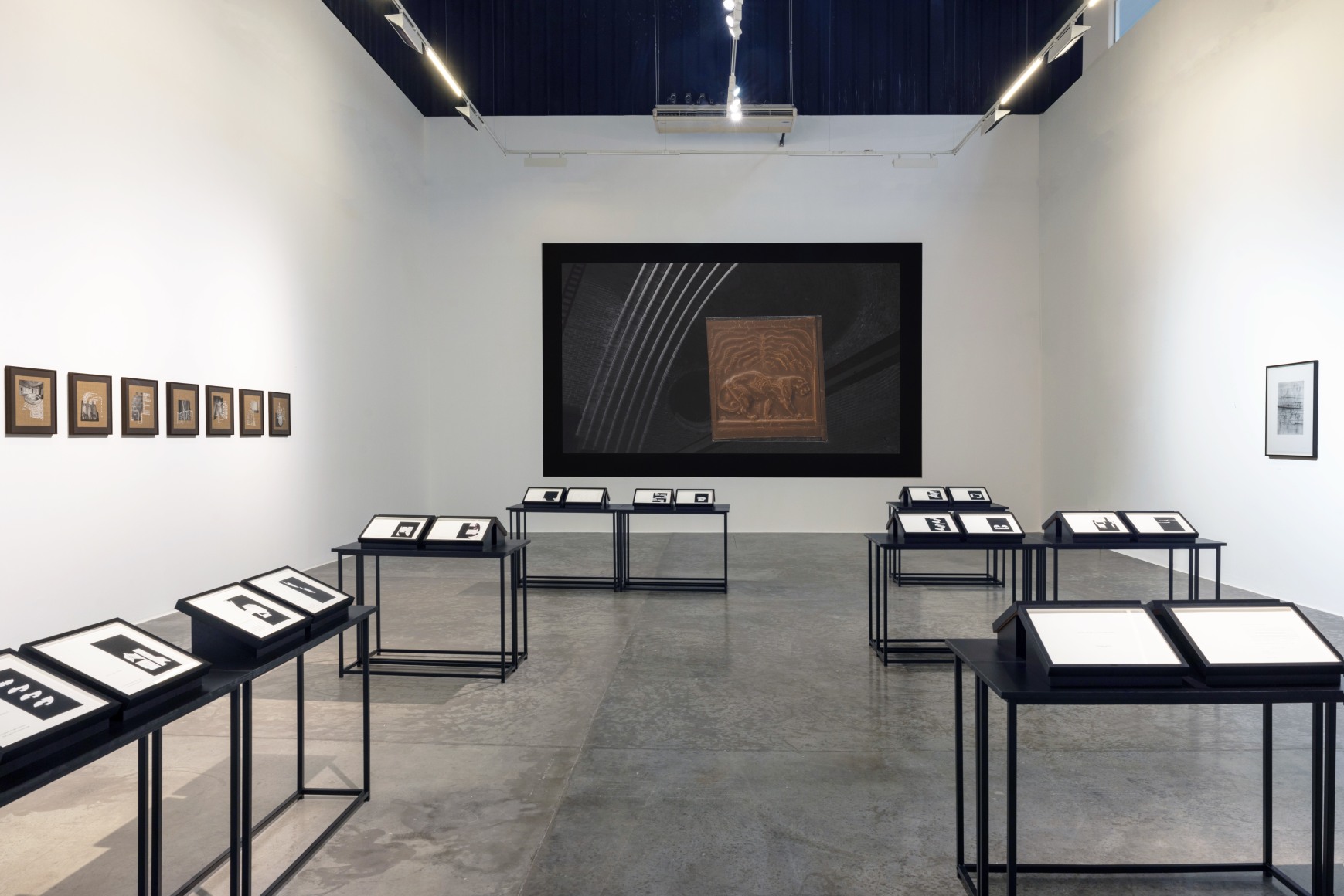 Hera B&uuml;y&uuml;ktaşcıyan and Seher Shah, A Line of Foreign Verses, Installation view at Green Art Gallery, Dubai, 2023