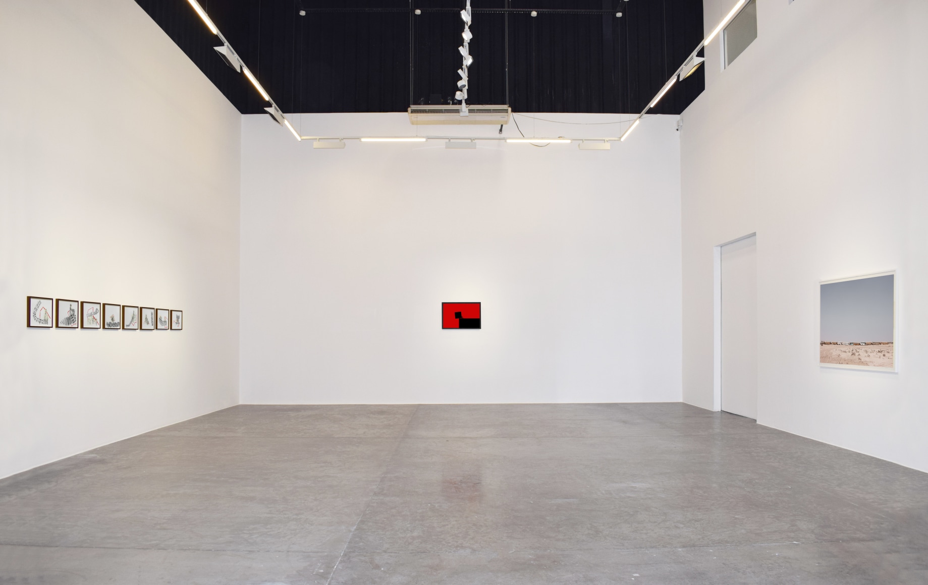 Installation view at Green Art Gallery, Dubai, 2021