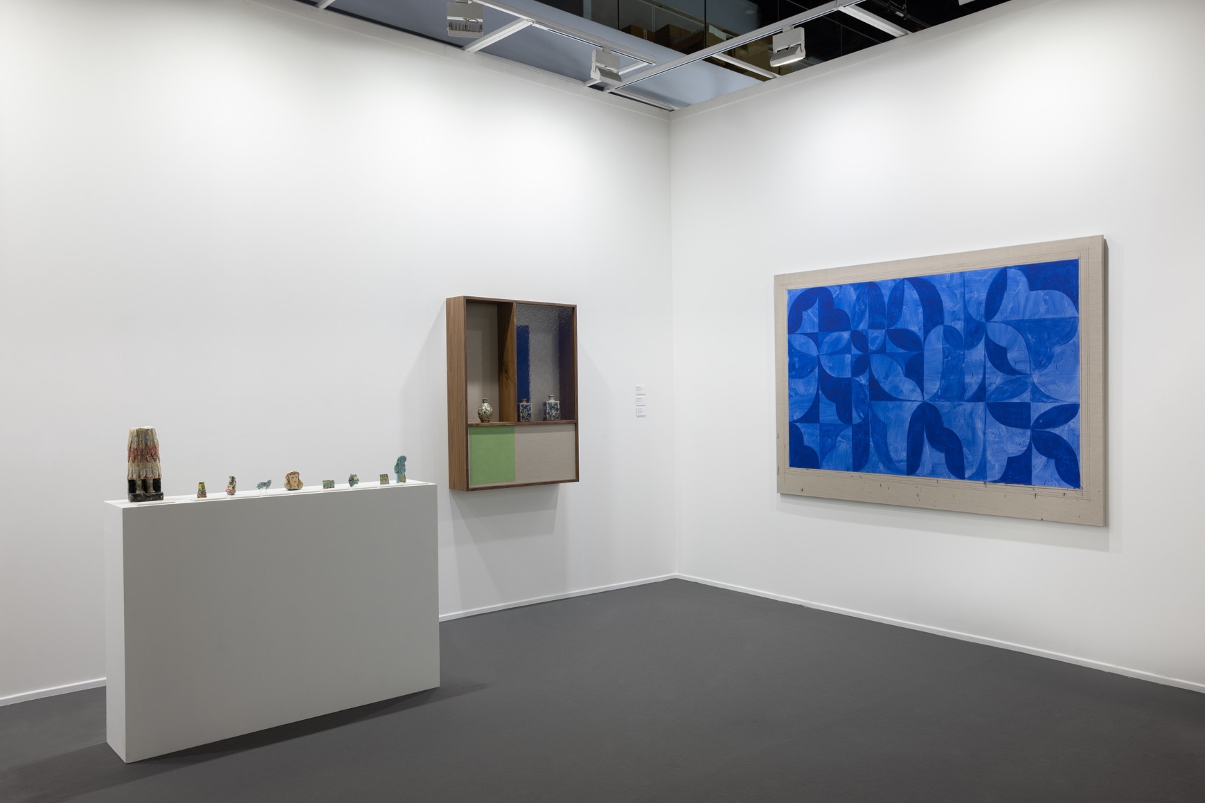 Installation view of Green Art Gallery at Art Dubai 2023
