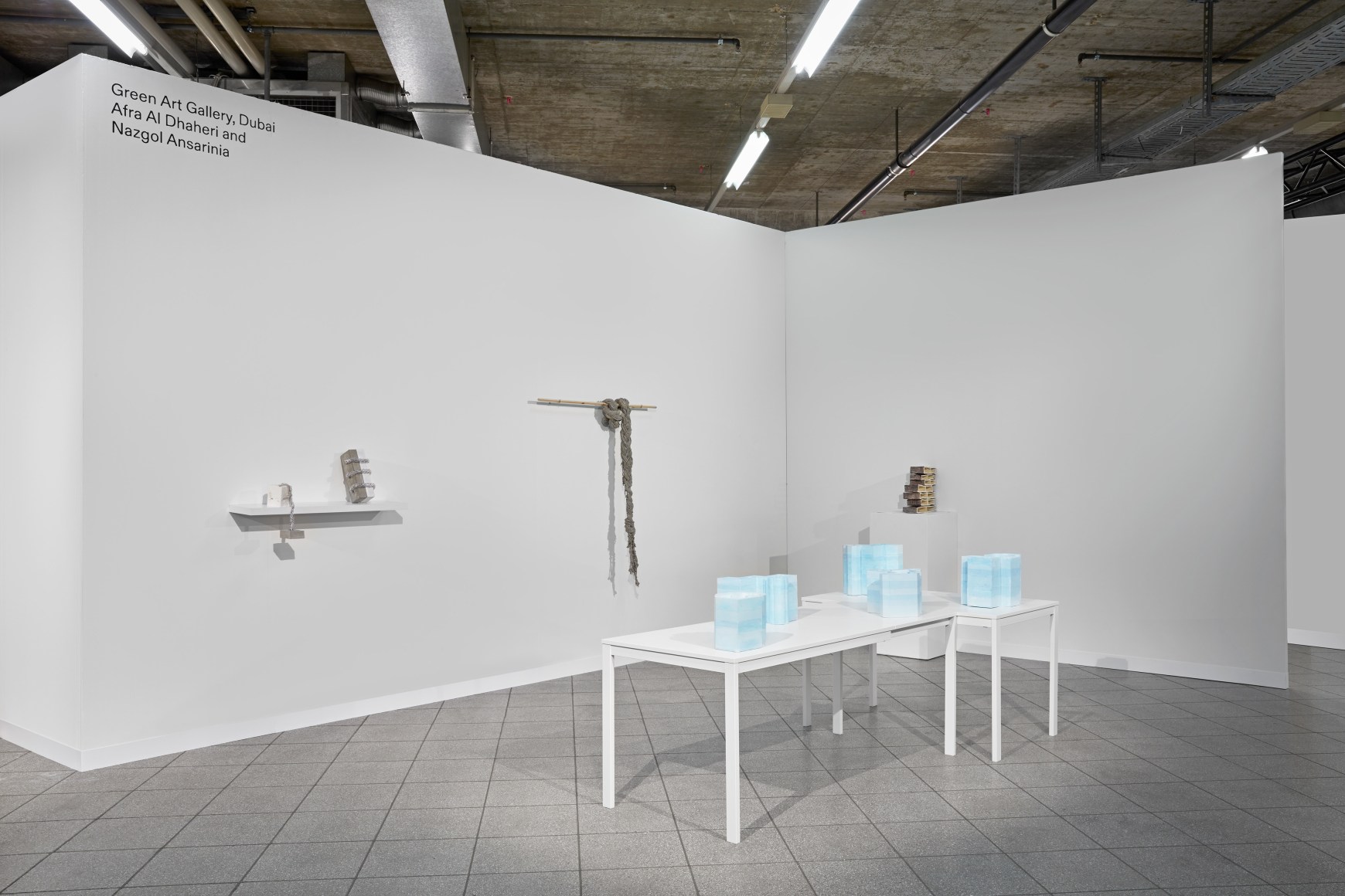 Installation view of Green Art Gallery, Dubai at June Art Fair&nbsp;Basel, 2021