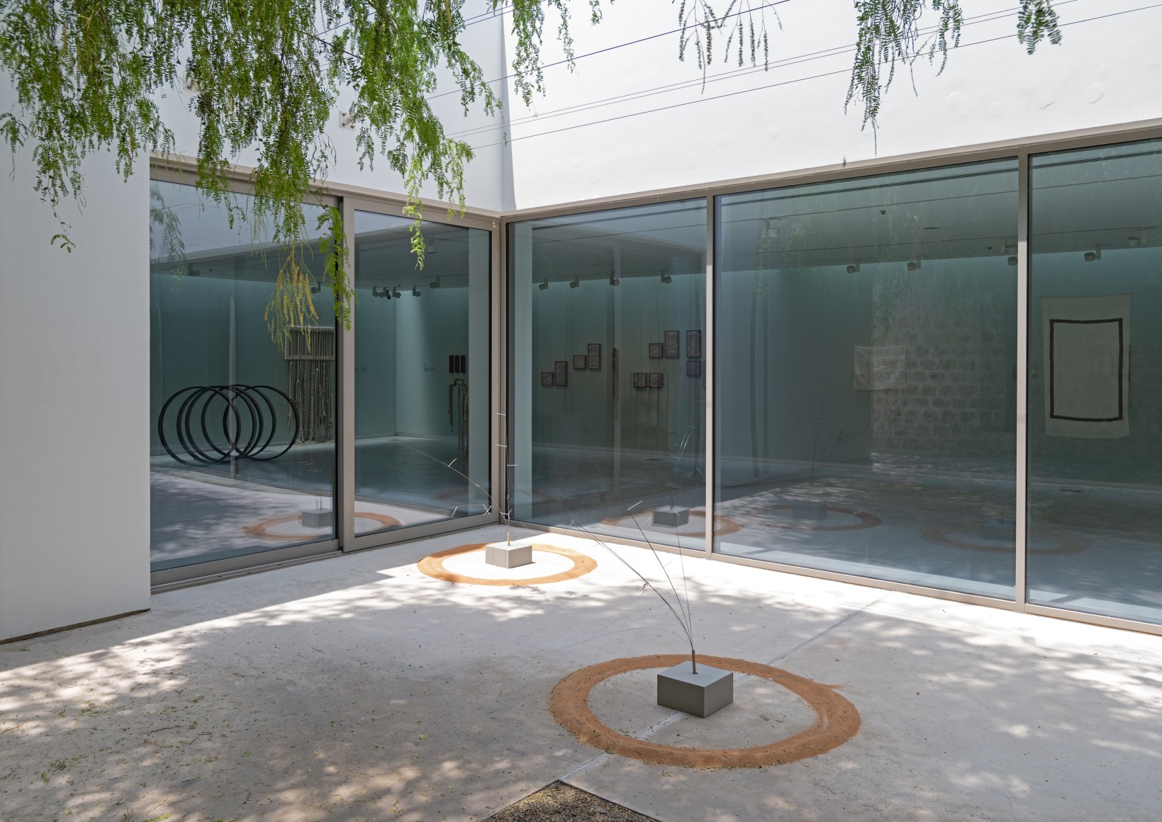 Afra Al Dhaheri, Restless Circle, 2025, Installation view at&nbsp;Al Mureijah Square, Sharjah Art Foundation, Sharjah, UAE