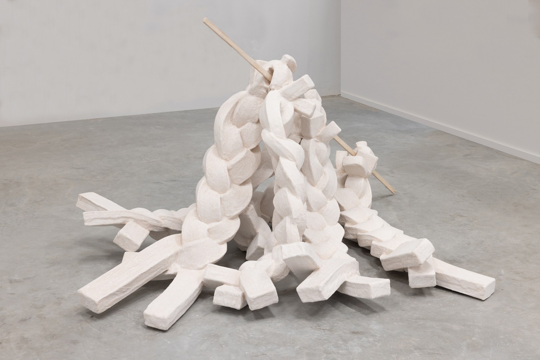 Afra Al Dhaheri, Hair has a mind of its own no.3 (detail), 2022