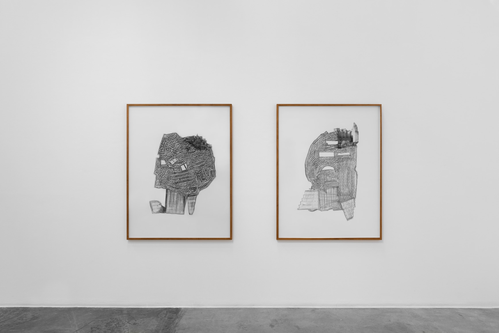 Installation view at Green Art Gallery, Dubai, 2020