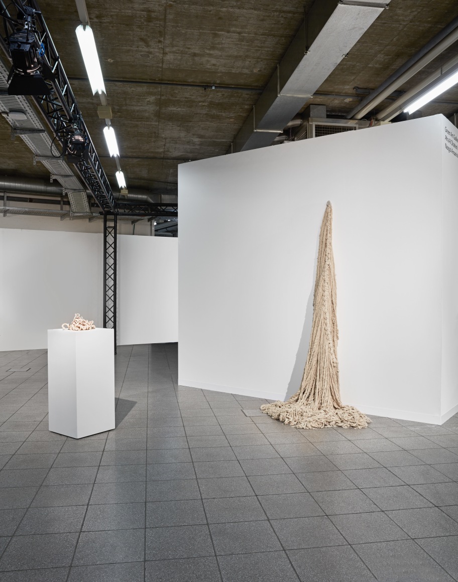 Installation view of Green Art Gallery, Dubai at June Art Fair Basel, 2021