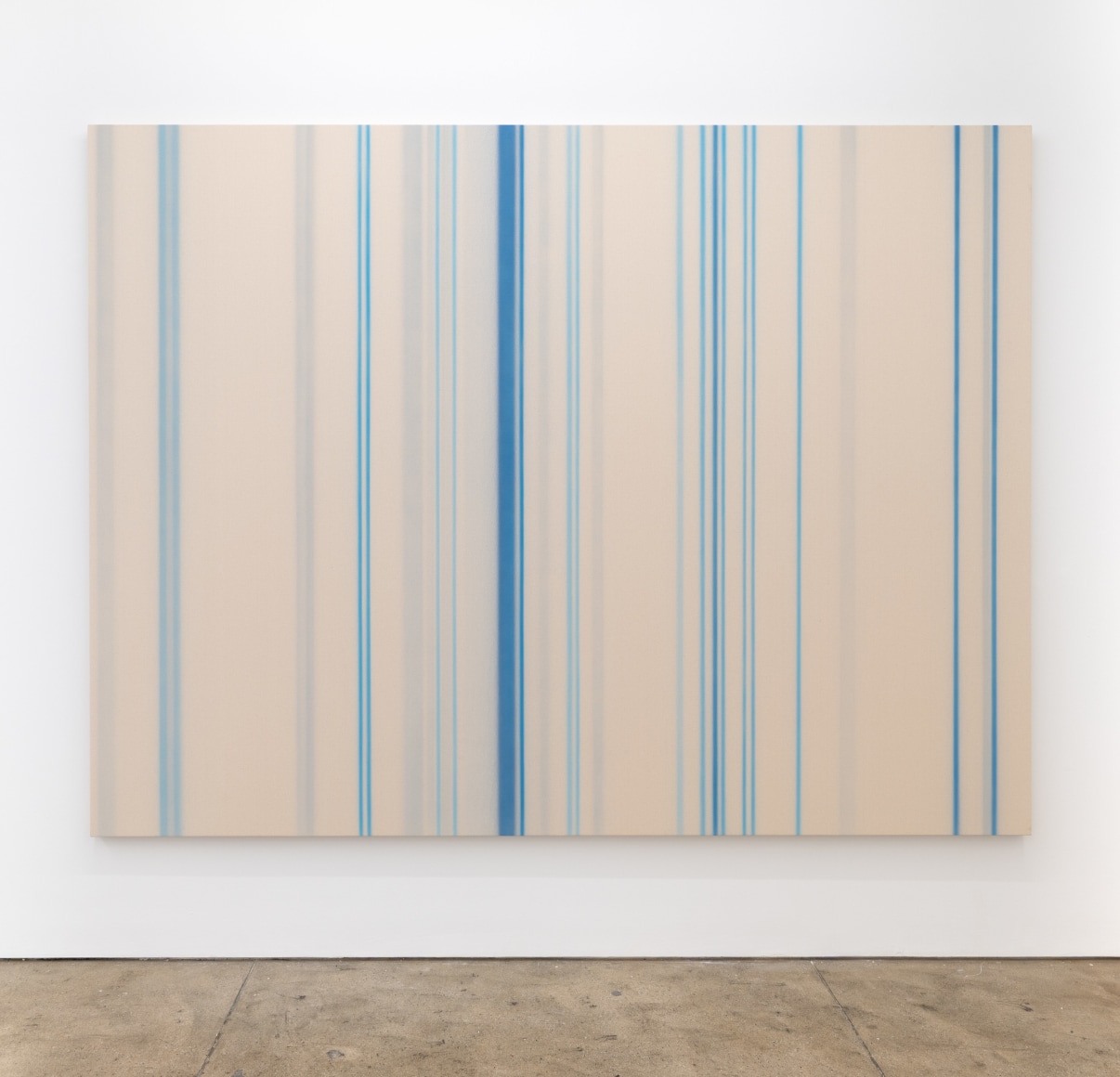 Foot of the Mountain, 2025, synthetic polymer on canvas