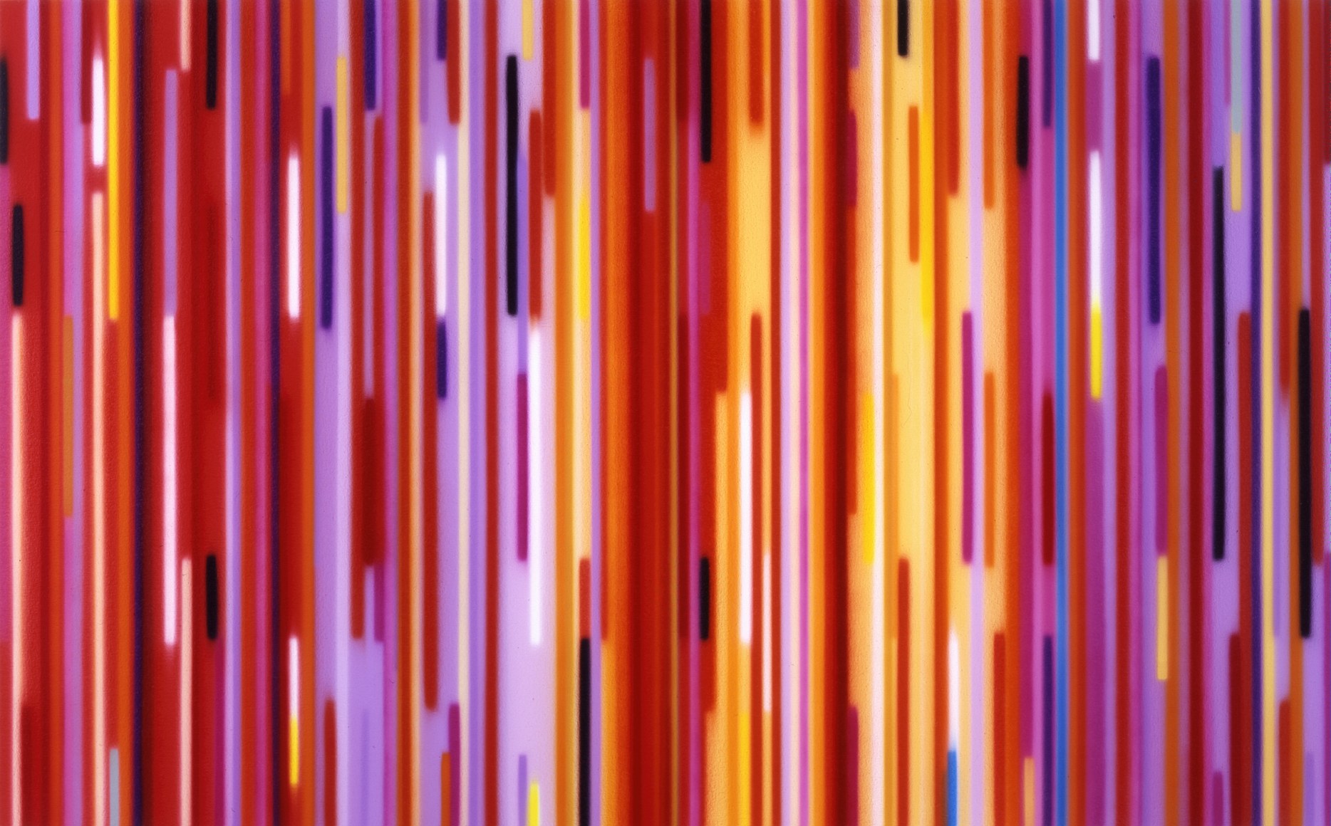 Rise, 2001, Synthetic polymer on canvas
