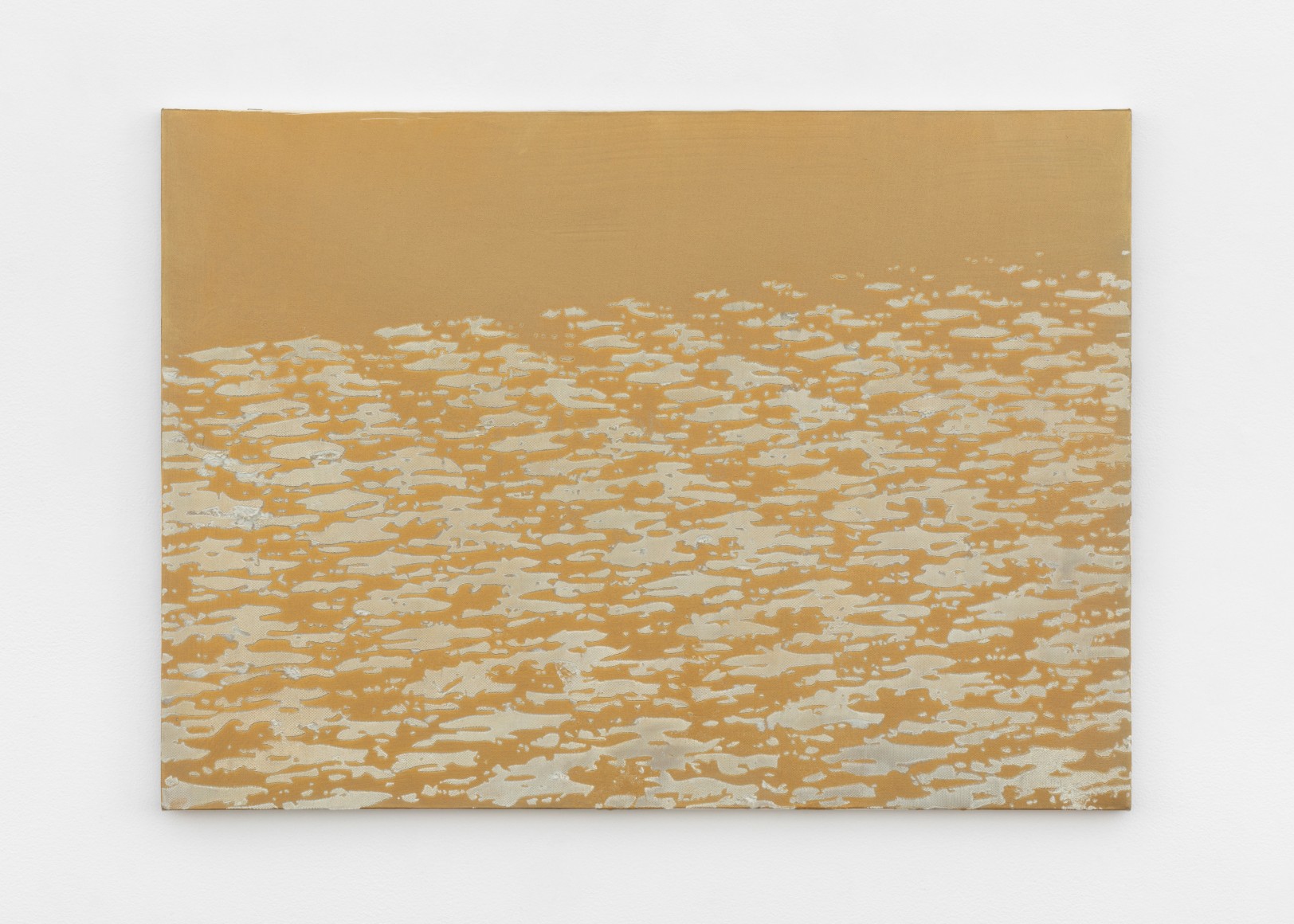 Rudolf Stingel untitled, 2008 oil and enamel&nbsp;on canvas 21 1/2 x 29 3/4 in. (54.6 x 75.6 cm)