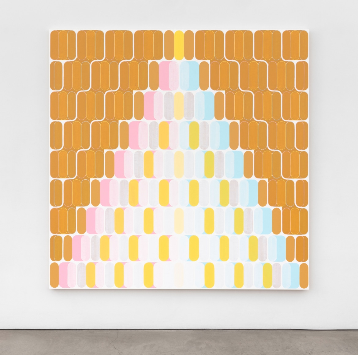 Dan Walsh Vent, 2021 acrylic on canvas 70 x 70 in. (177.8 x 177.8 cm)