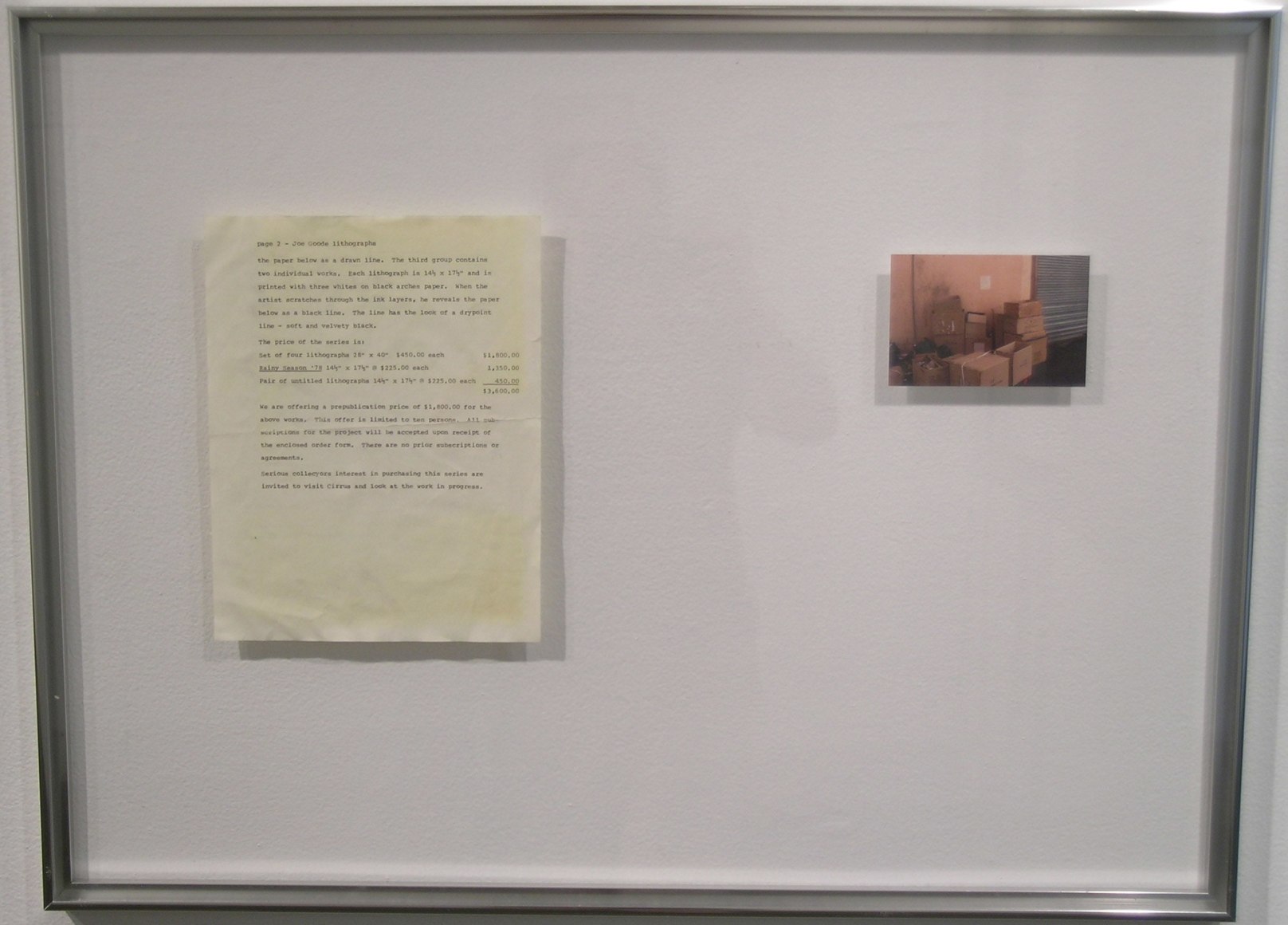 Piece from Once Emerging, Now Emerging: Now and Then 14