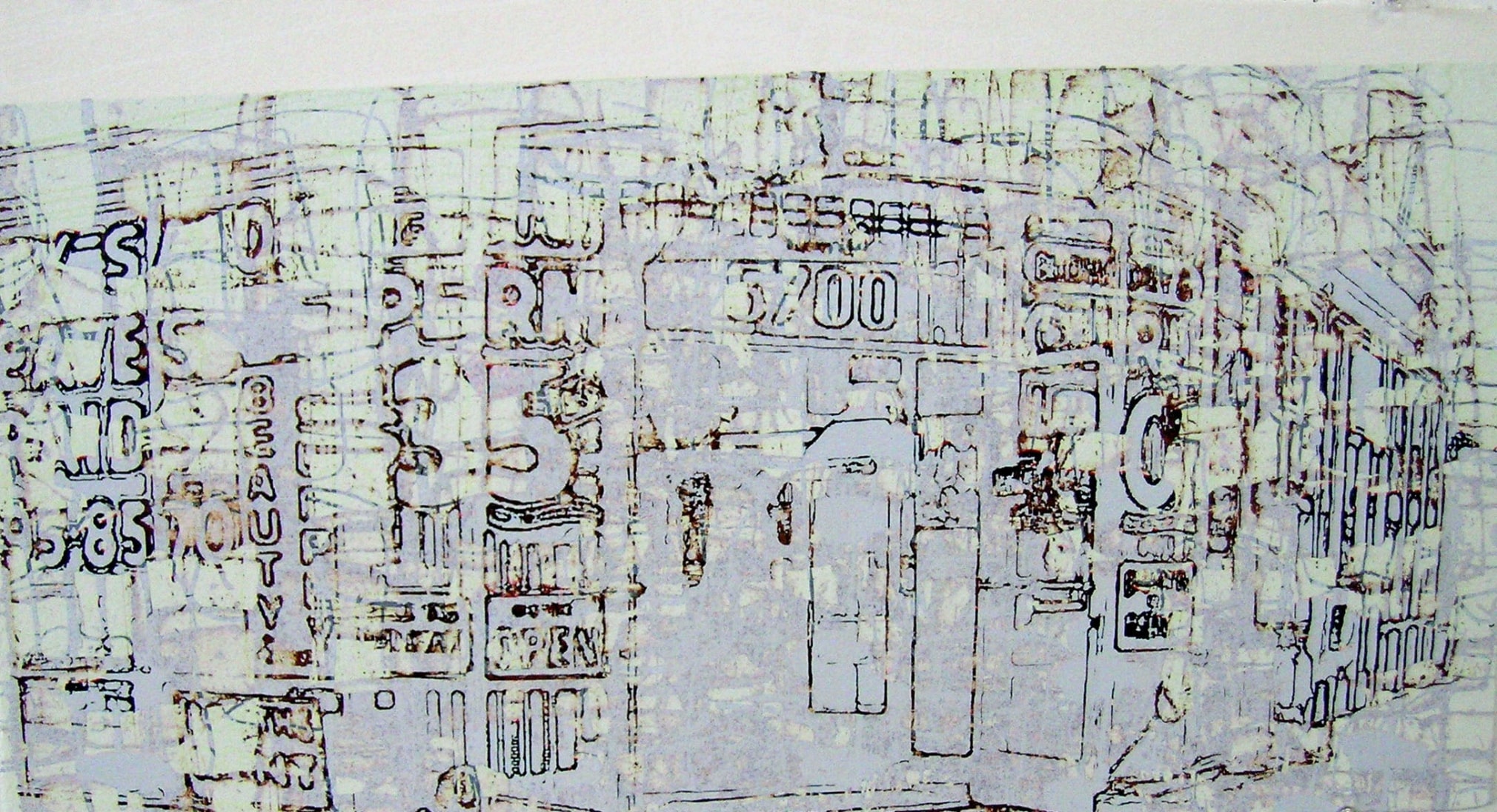 Mark Bradford, Print 11