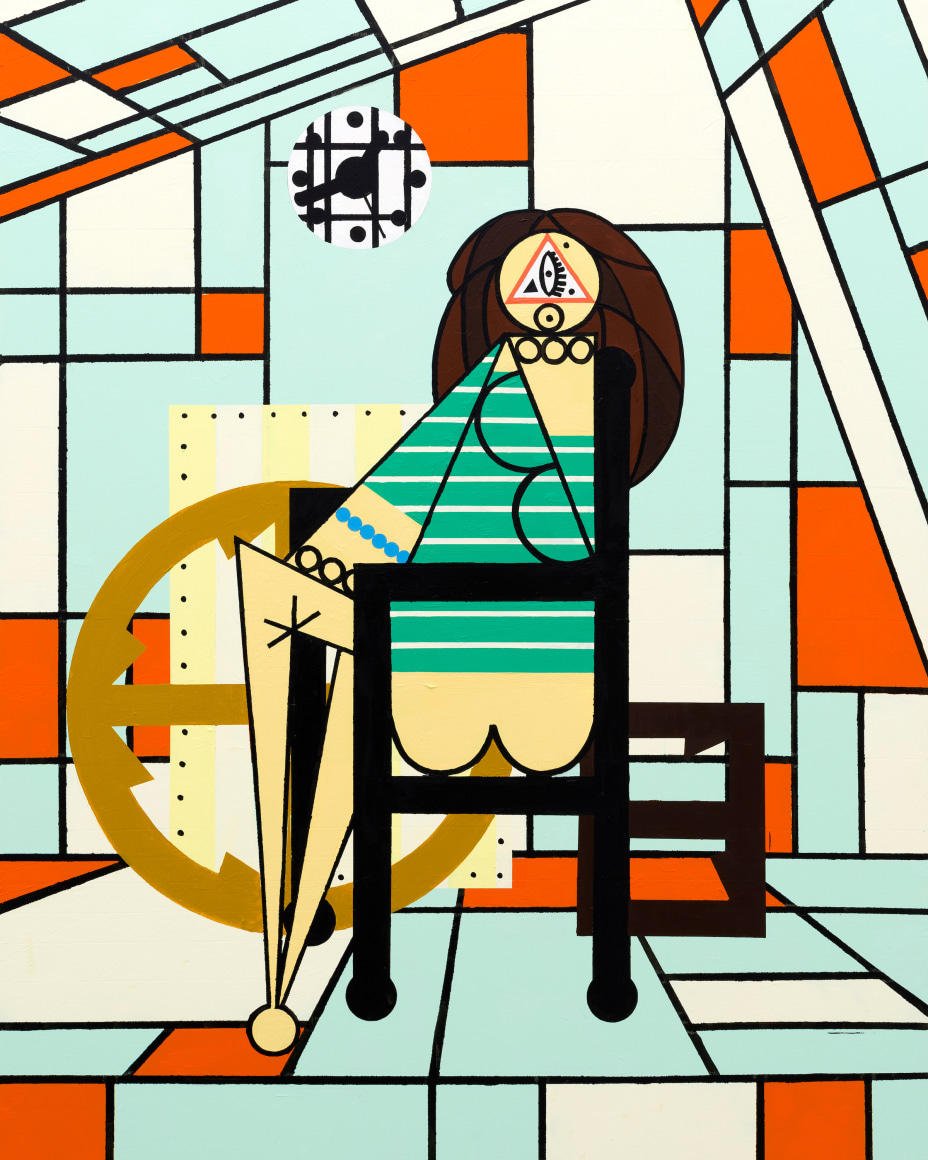 Farah Atassi, Model in Studio 6, 2021