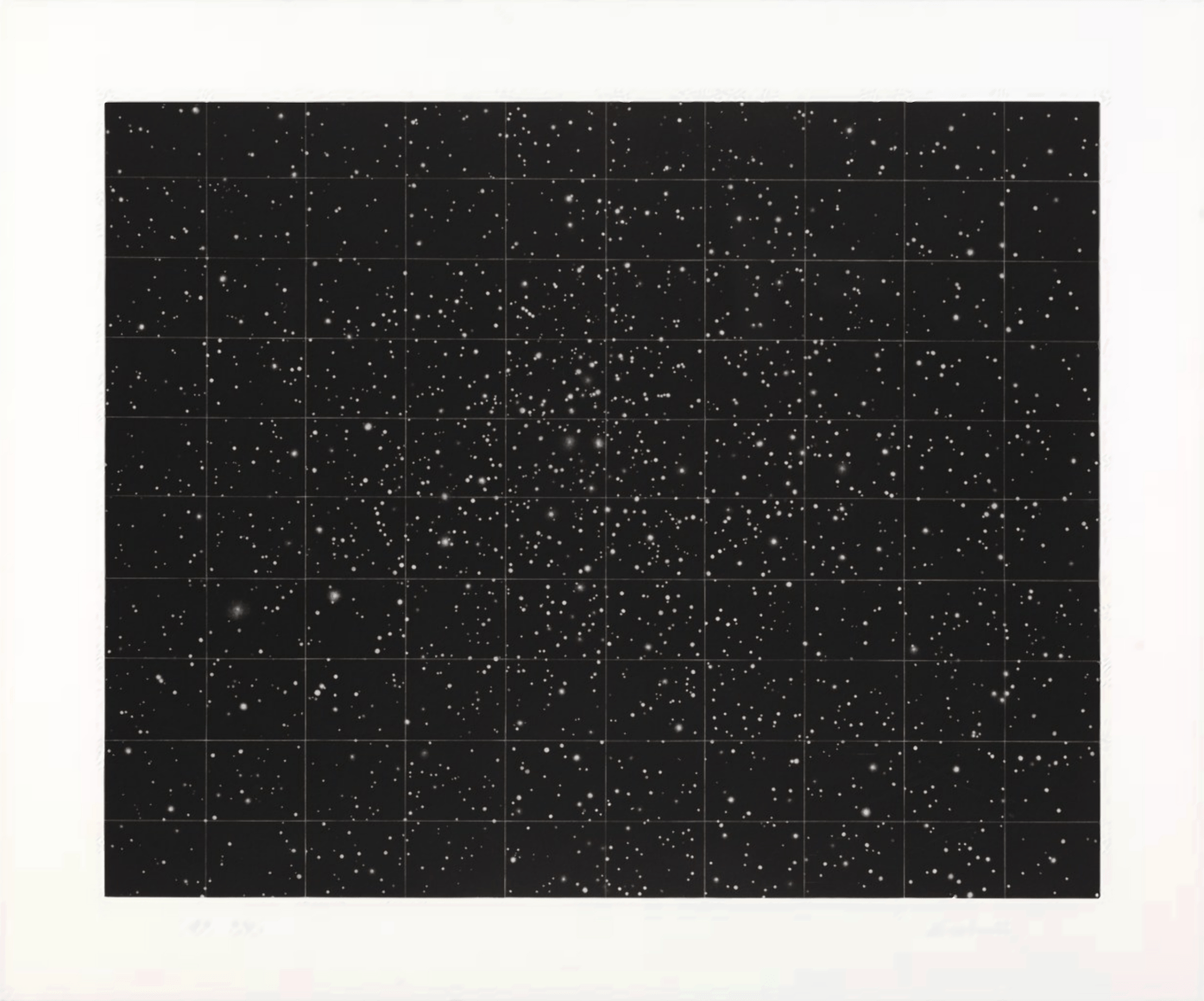 Vija Celmins  Strata, 1983  Mezzotint