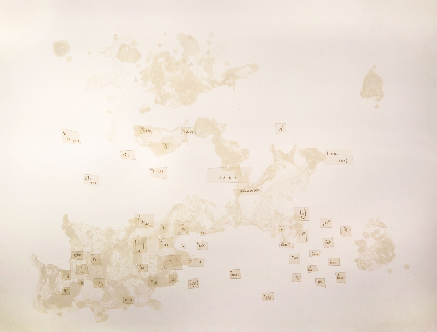 Sarah Seager  Untitled, 1992  Lithograph, ed. 40  37 5/8 x 50 in.   495c-SS92  $1200