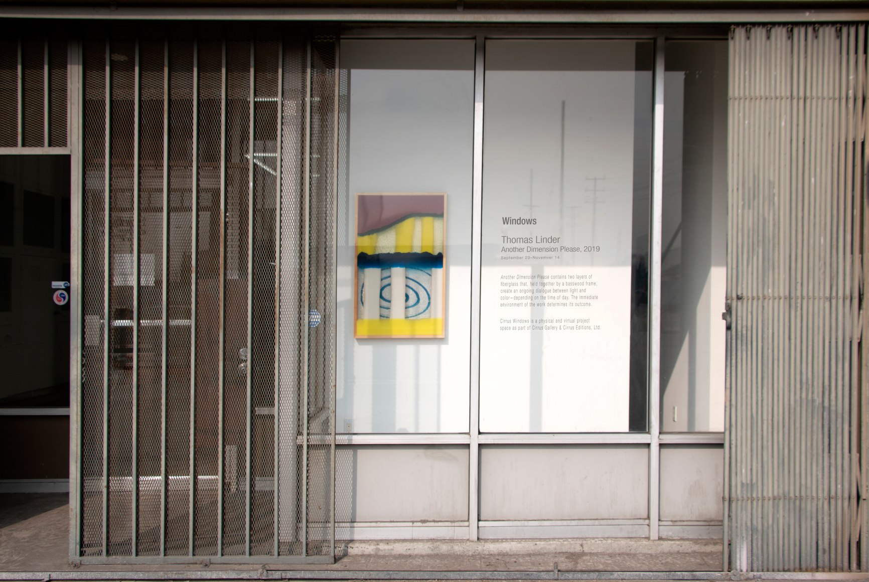 Installation shot Another Dimension Please by Thomas Linder