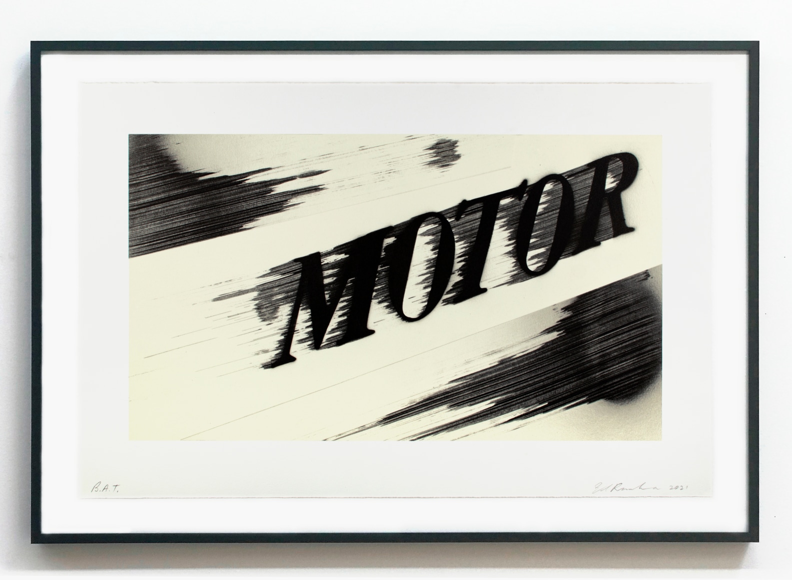 Ed Ruscha: Motor