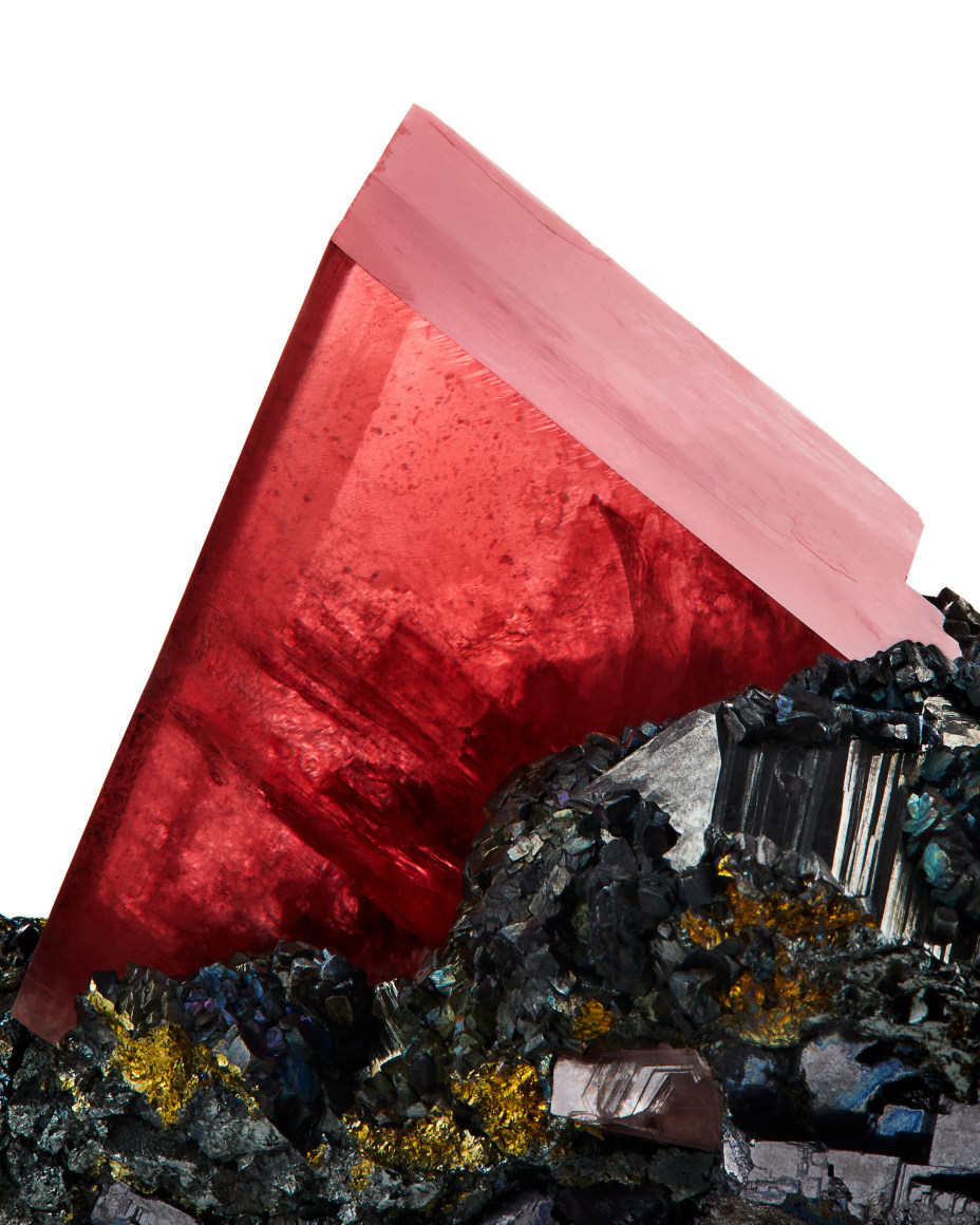 Rhodochrosite Candy Detail