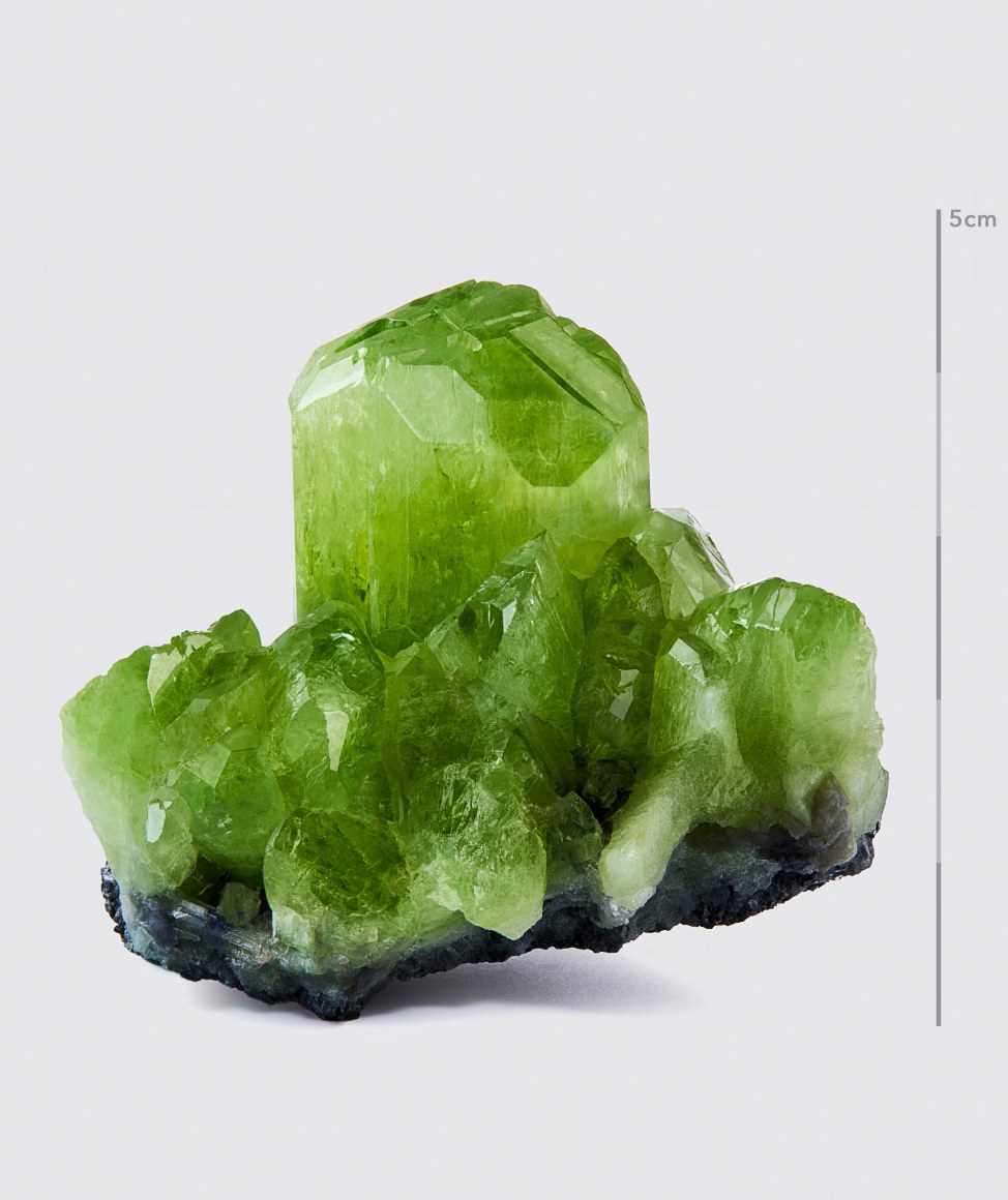 a fine mineral detail photograph of chrome diopside from Wilensky Exquisite Minerals