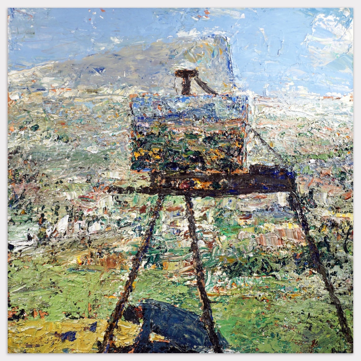 JOHN BRADFORD Death of Cezanne, 2021-2022