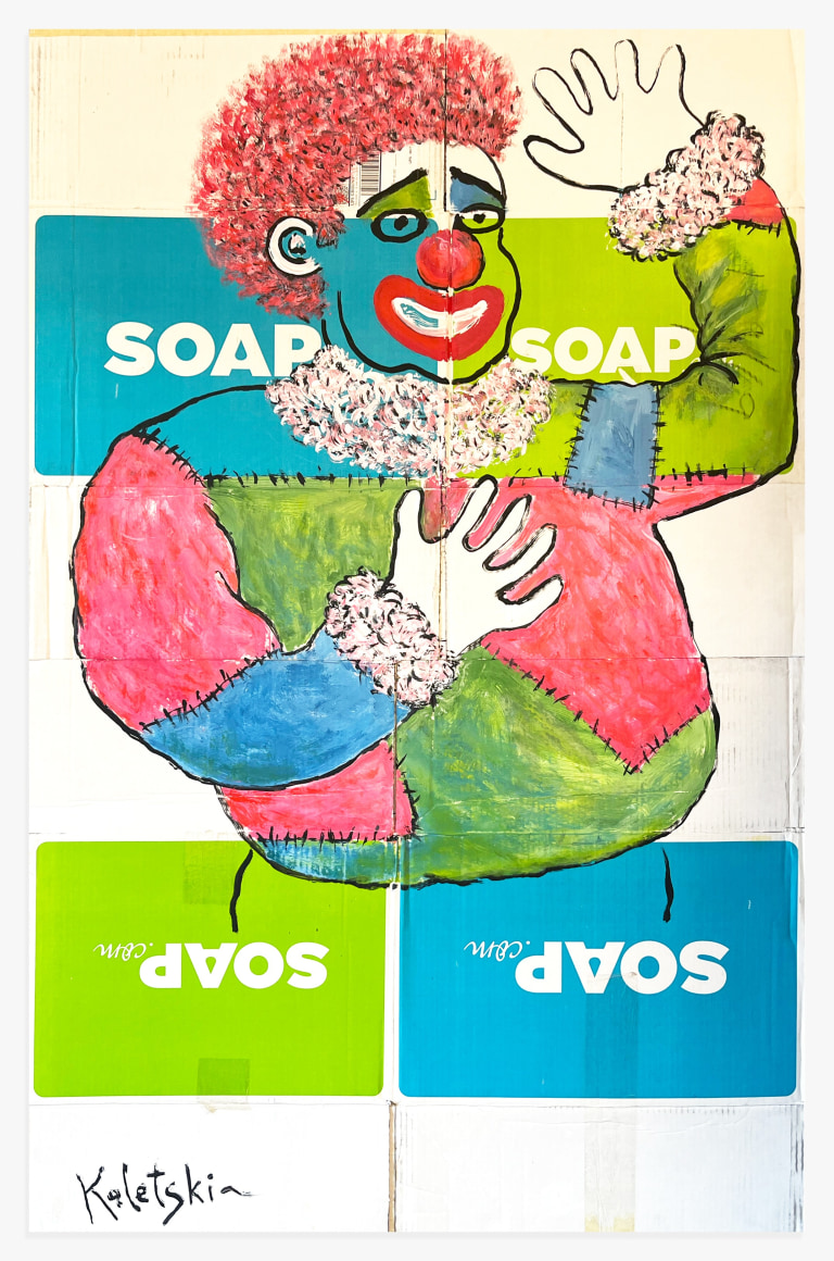 ALEXANDER KALETSKI, Soapy Joker, 2022