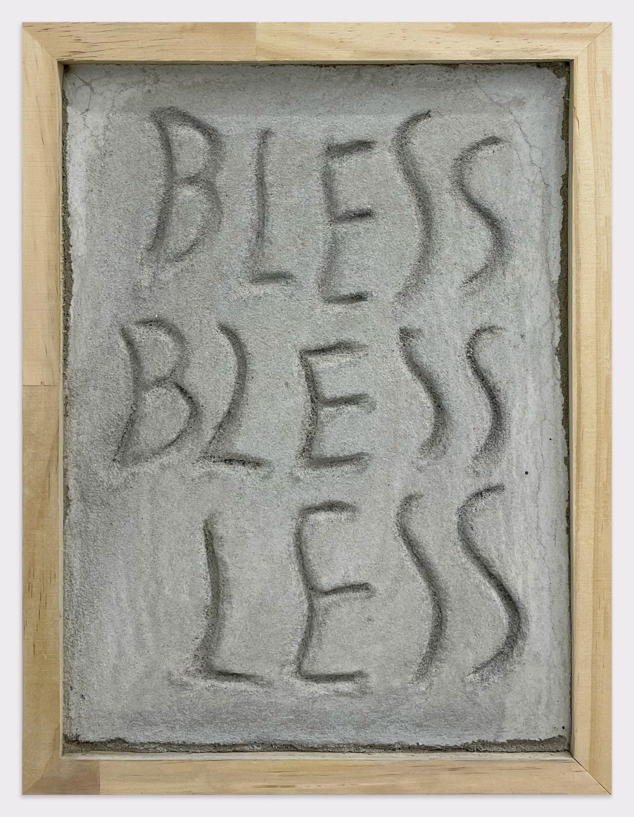 ALINA BLIUMIS Concrete Poems, Bless Less, 2022