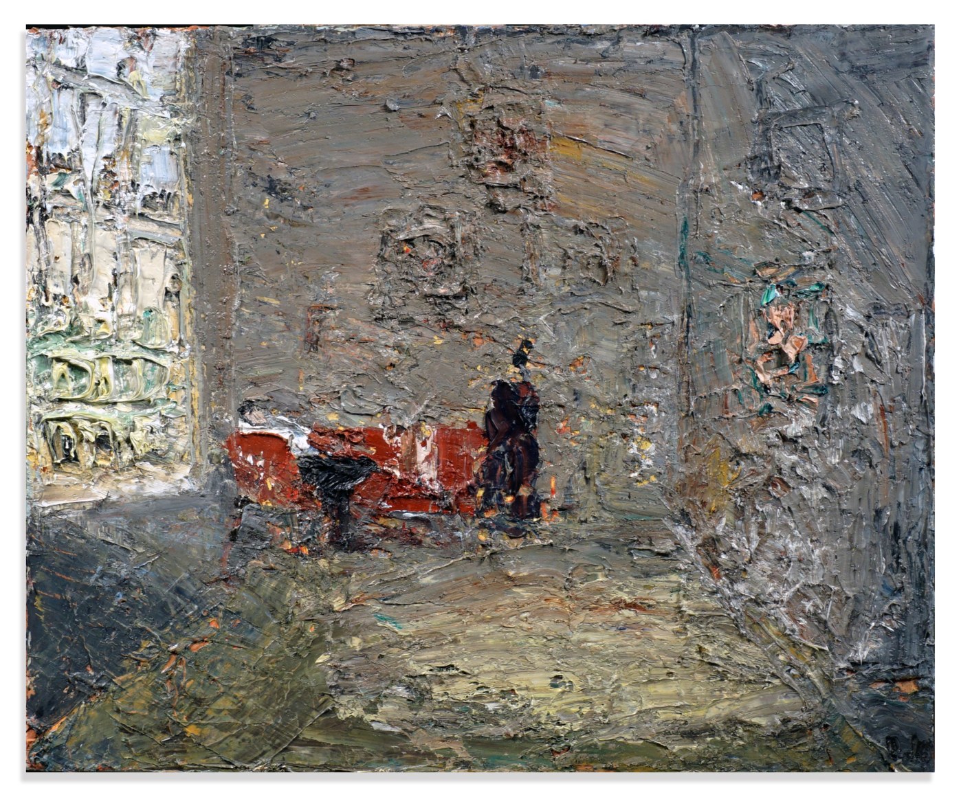JOHN BRADFORD Picasso and Fernande Olivier at the Bateau-Lavoir, 2021