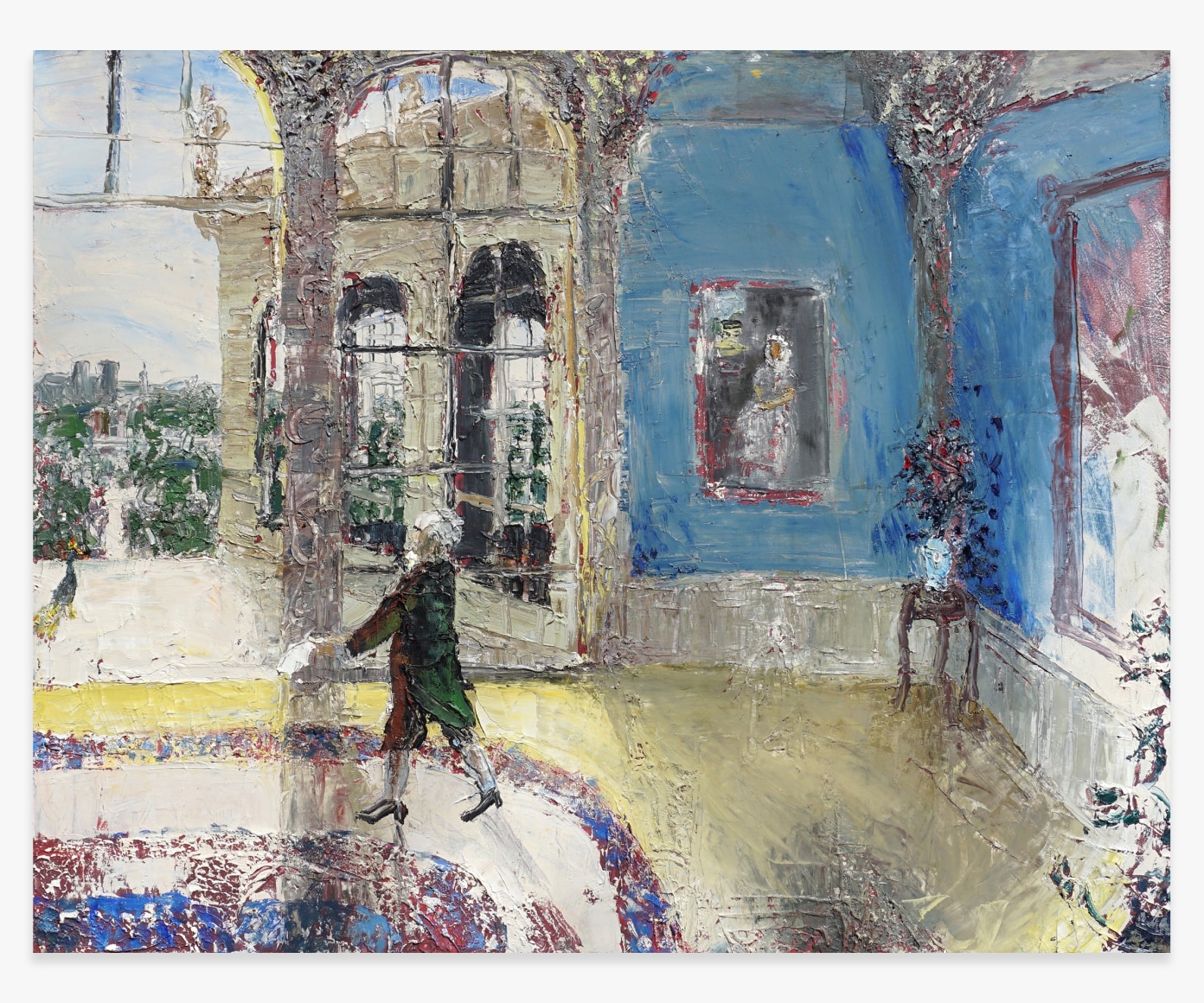 JOHN BRADFORD John Adams in Paris II, 2018