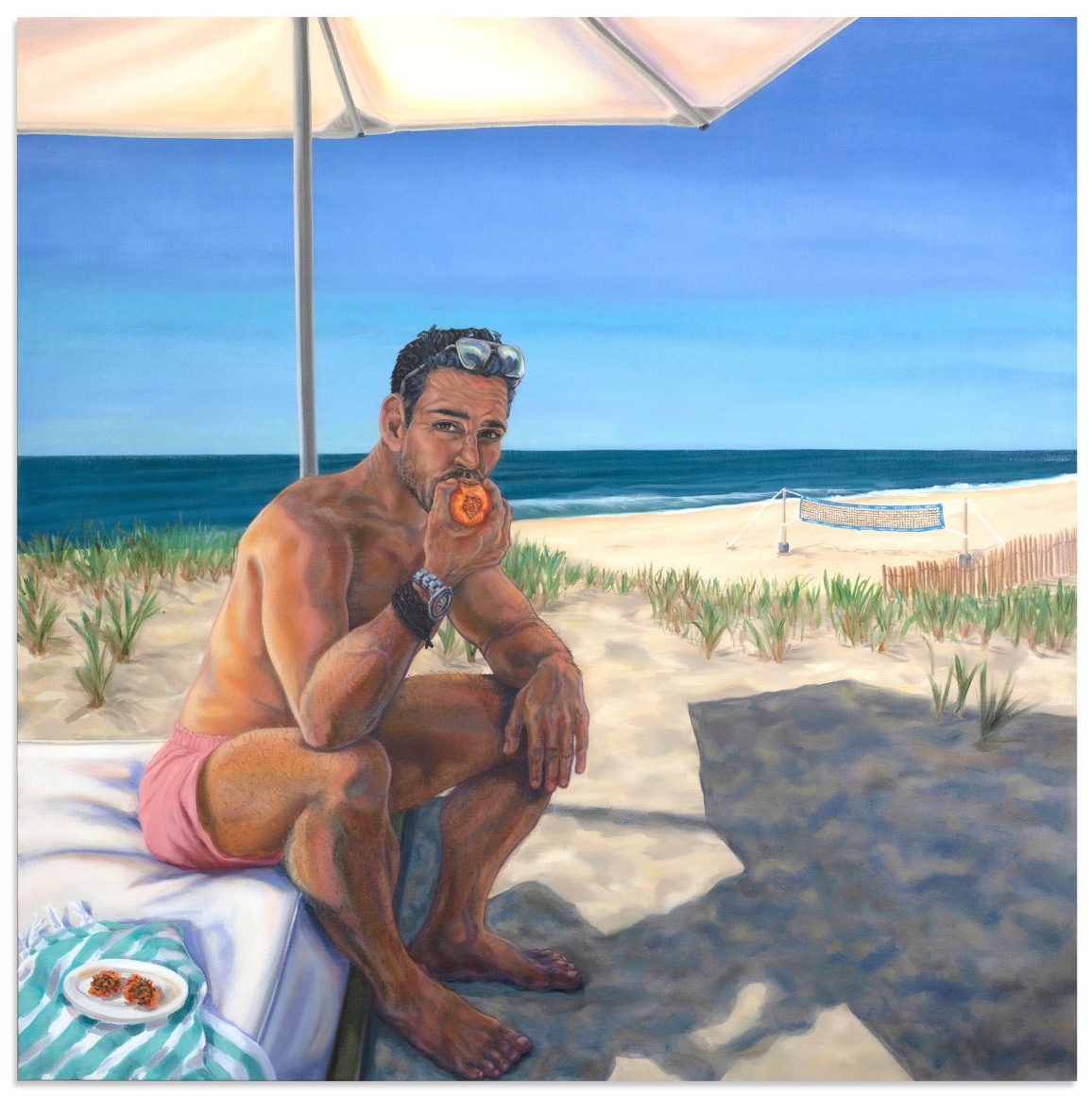 PATTY HORING Peach Eater, 2019