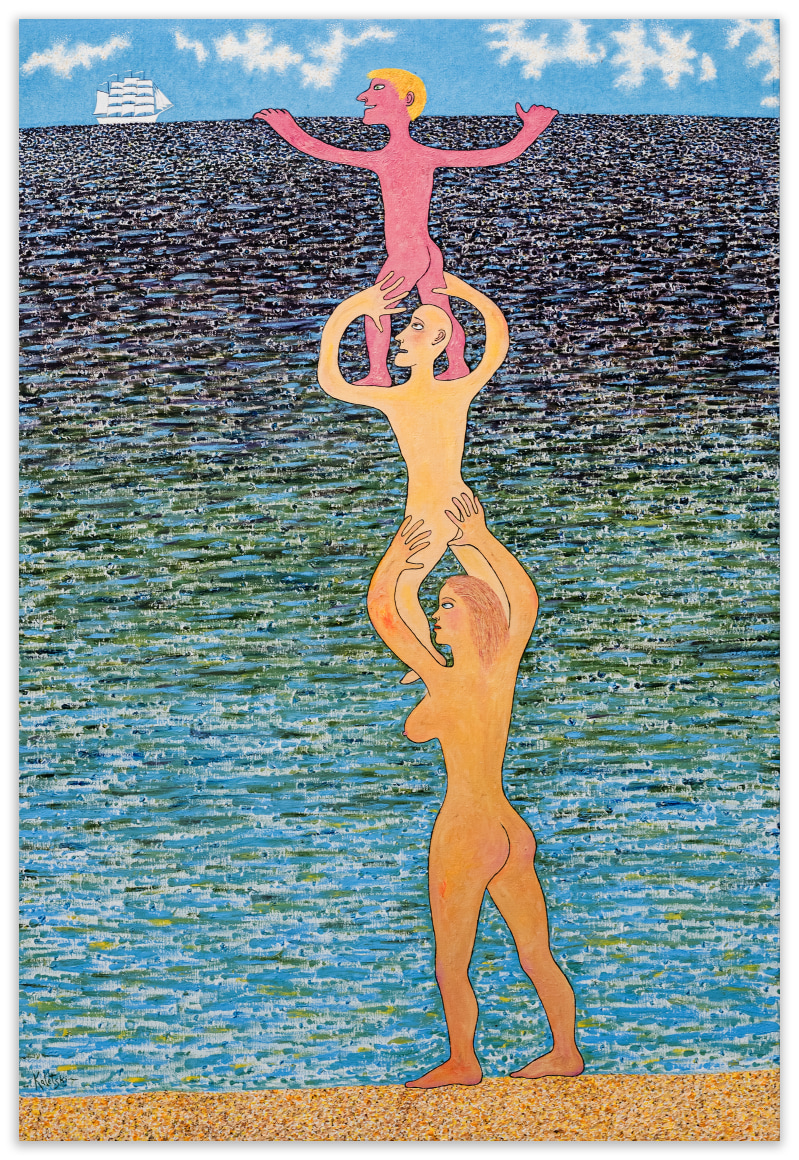 ALEXANDER KALETSKI Beyond the Horizon (White Sails), 2025