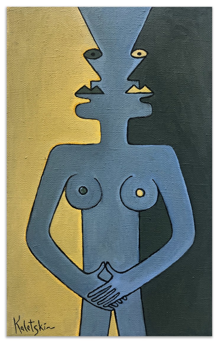 ALEXANDER KALETSKI| Split Personality in Blue, 2007-2008