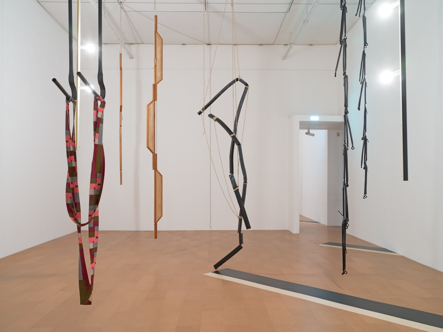 installation view leonor antunes the constant inequality of leonor&#039;s days *,&nbsp;crac occitanie, 2025. photo: nick ash