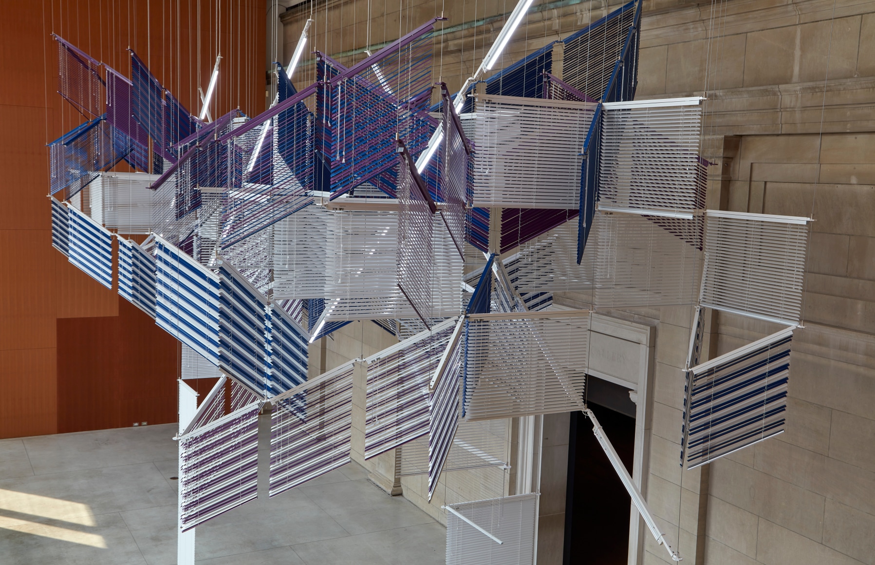 haegue yang, woven currents &ndash; confluence of parallels, art gallery of ontario, toronto, 2020 | photo: craig boyko