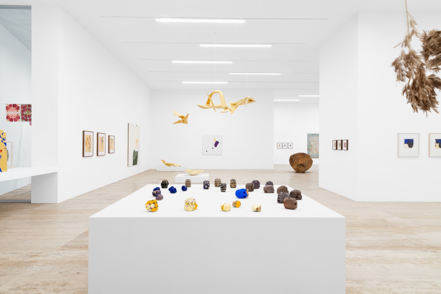 installation view gabriel orozco: polit&eacute;cnico nacional, museo jumex, 2025. photo:&nbsp;gerardo landa / eduardo l&oacute;pez (glr estudio)