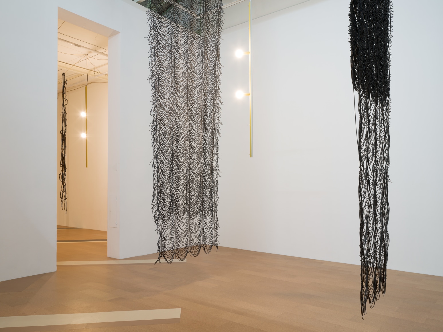 installation view leonor antunes the constant inequality of leonor&#039;s days *,&nbsp;crac occitanie, 2025. photo: nick ash