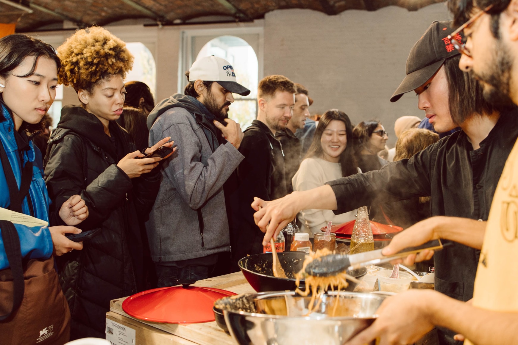 installation view of&nbsp;rirkrit tiravanija: A LOT OF PEOPLE,&nbsp;moma ps1, 2024. image courtesy moma ps1